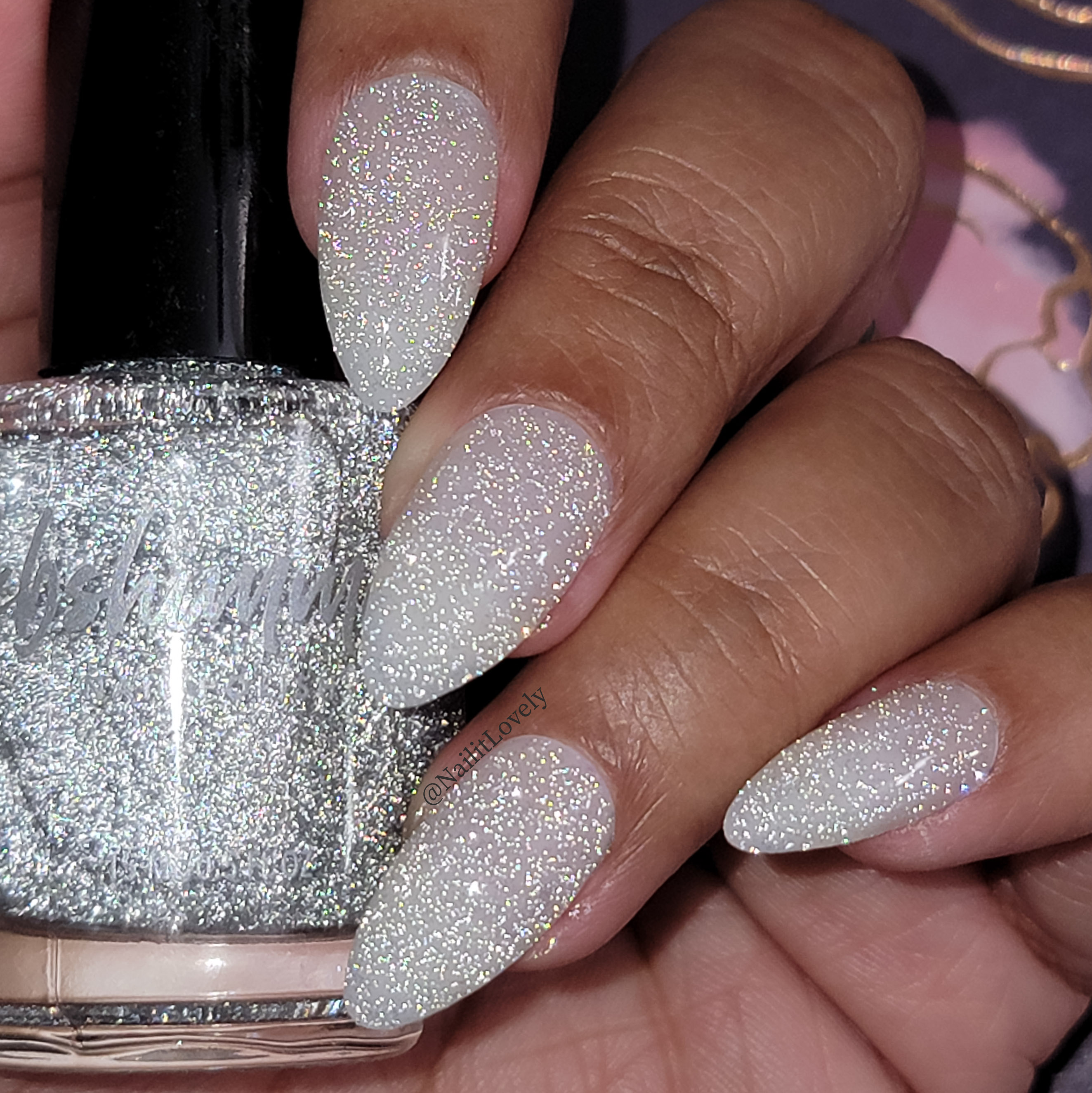 Out of Sequins Reflective Nail Polish Topper By KBShimmer