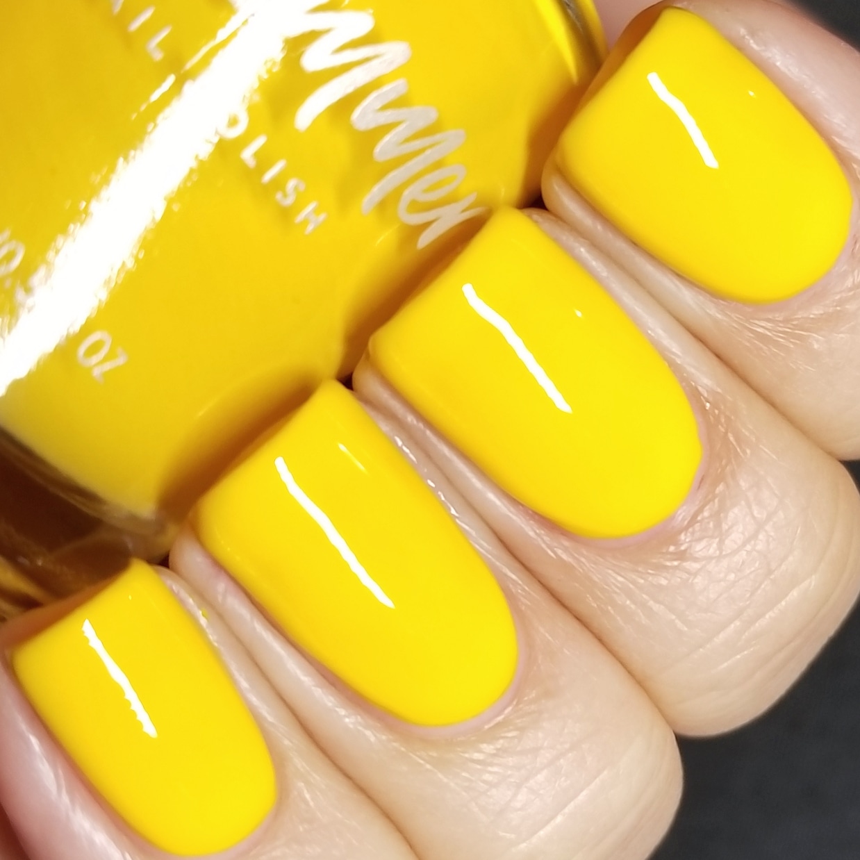 Download Kbshimmer Chick Me Out Yellow Cream Nail Polish Yellowimages Mockups