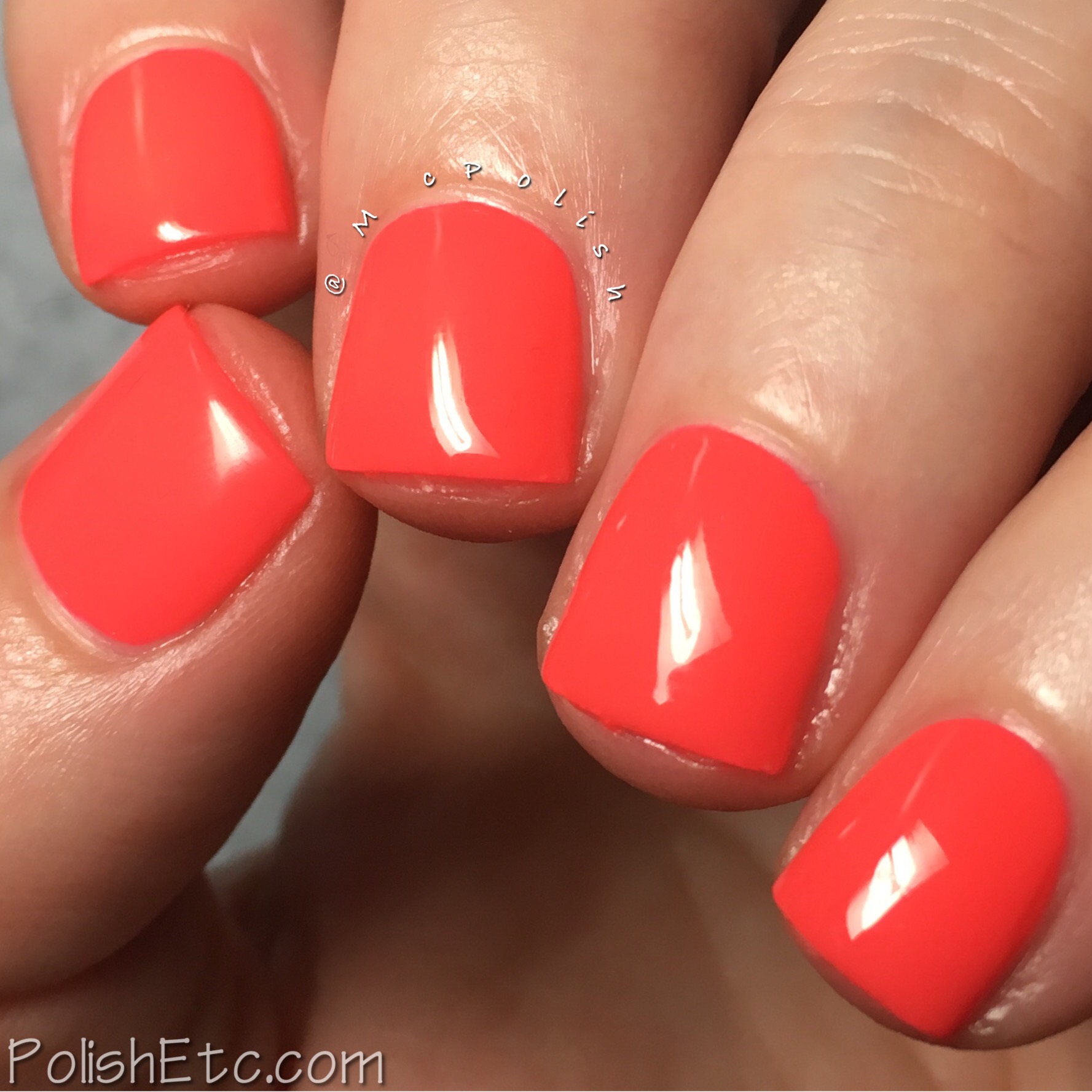 Such a fan of this neon orange. Looks amazing in black light - Chi Chi Drop  It Like It's Hot - : r/malepolish