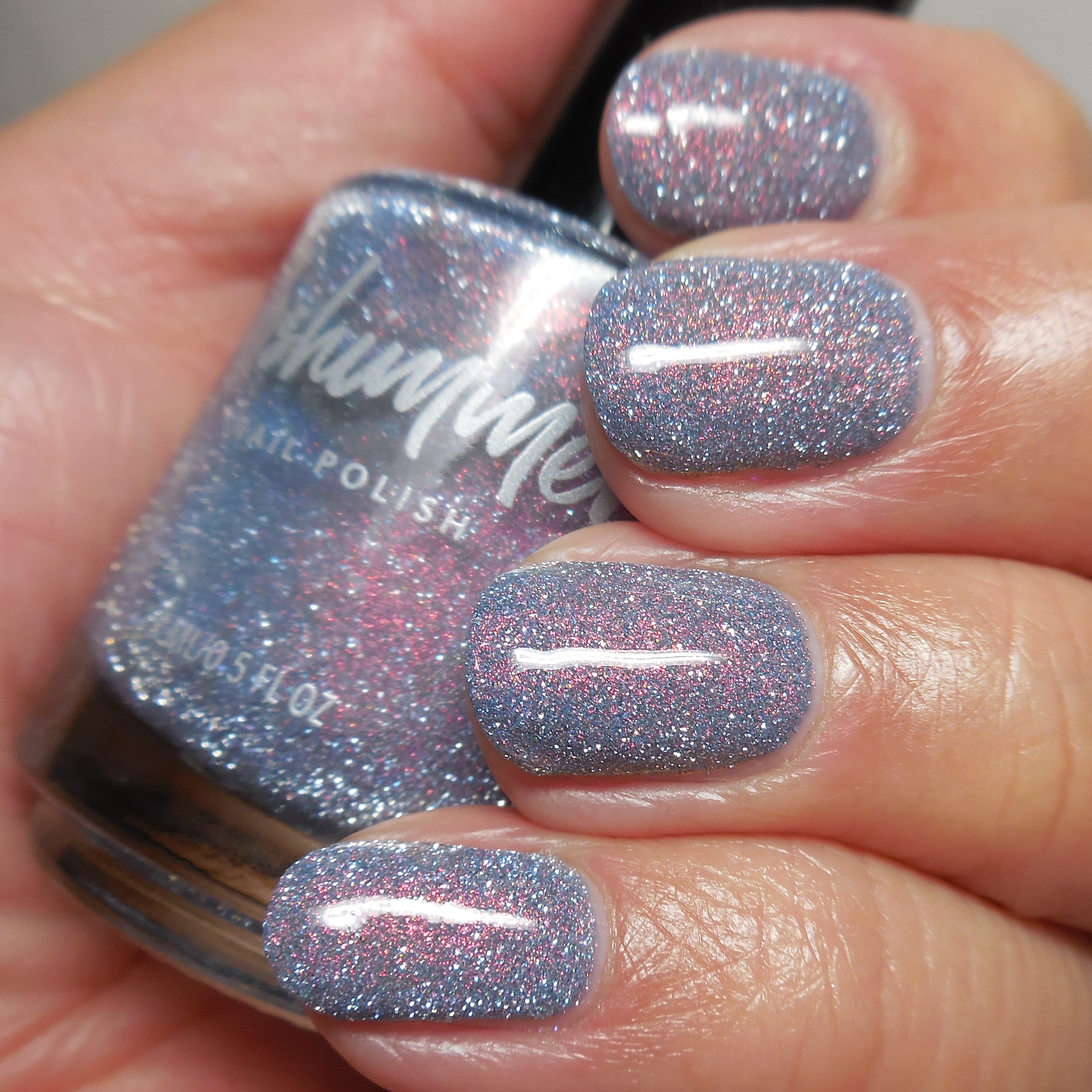 After Midnight Reflective Nail Polish By KBShimmer
