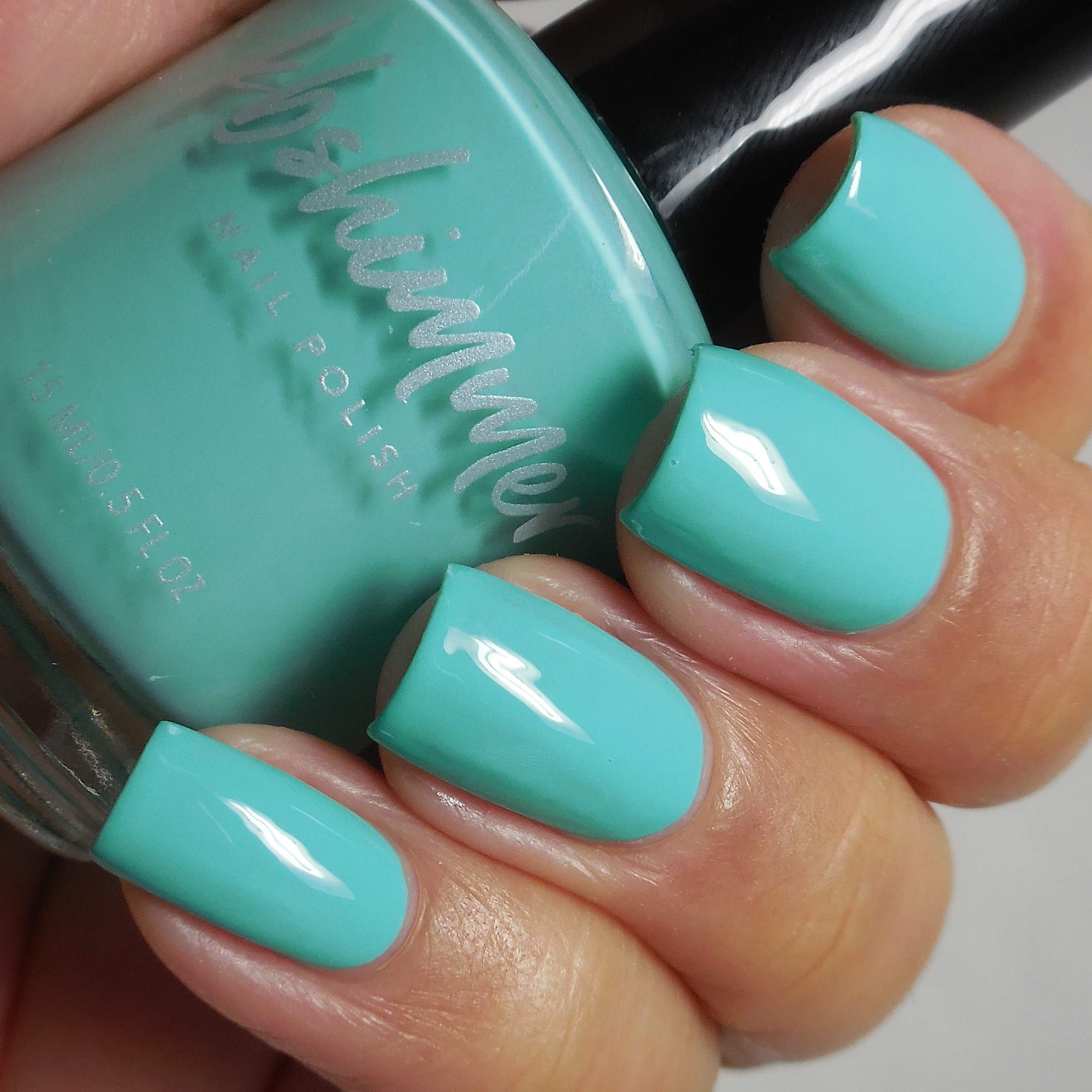 NuGenesis Nails - NU-02 Robin's Egg Blue is a perfect soft teal.  @luxury_nails_and_makeup . . . . . #nugenesisnails #nugenesis  #dippowdernails #dipnails #dippowder #nailfashion #nailart #nailstyle  #style #fashion #greennails #gogreen #naillove ...