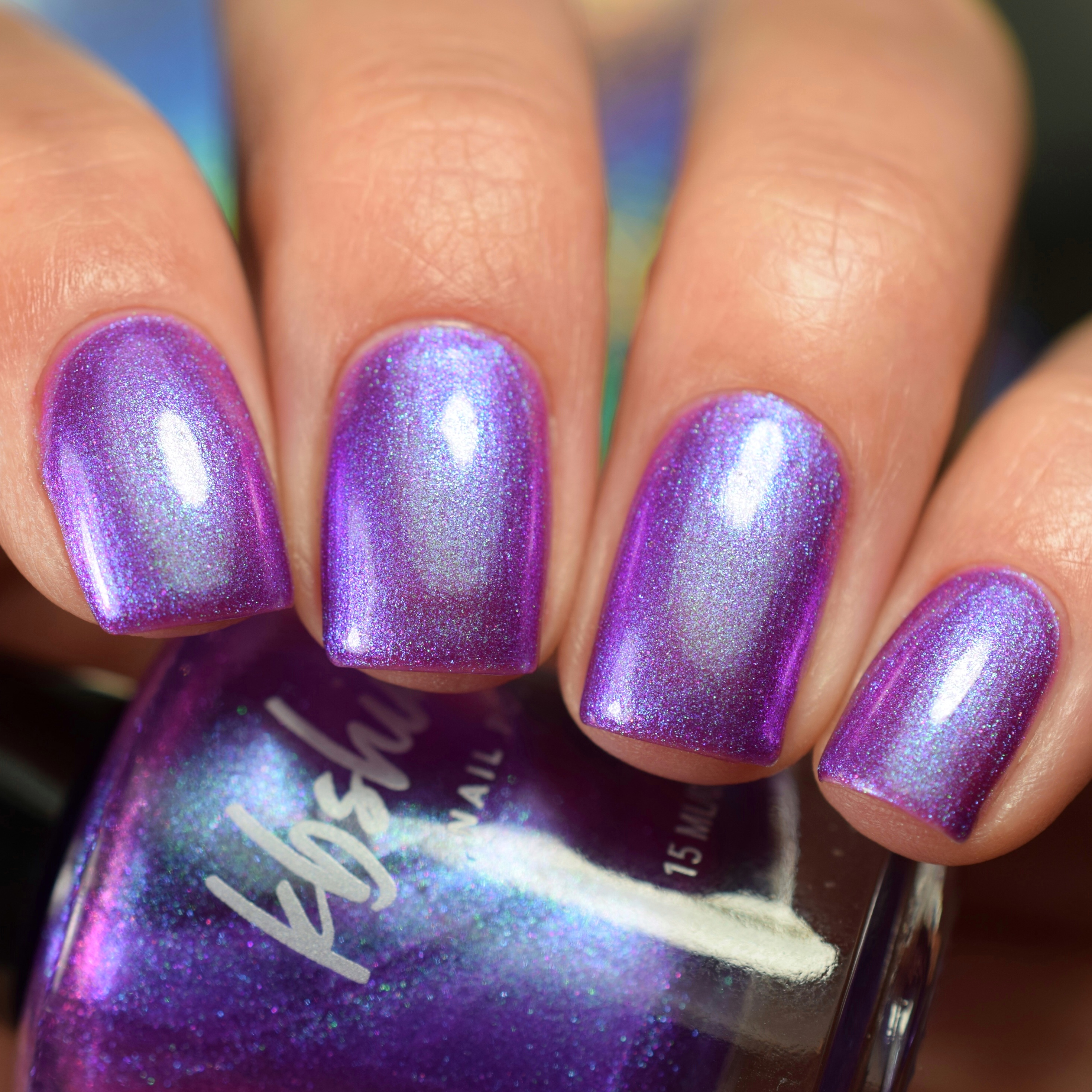 Purple Blue Nail Polish – In A Haze | heroine.nyc