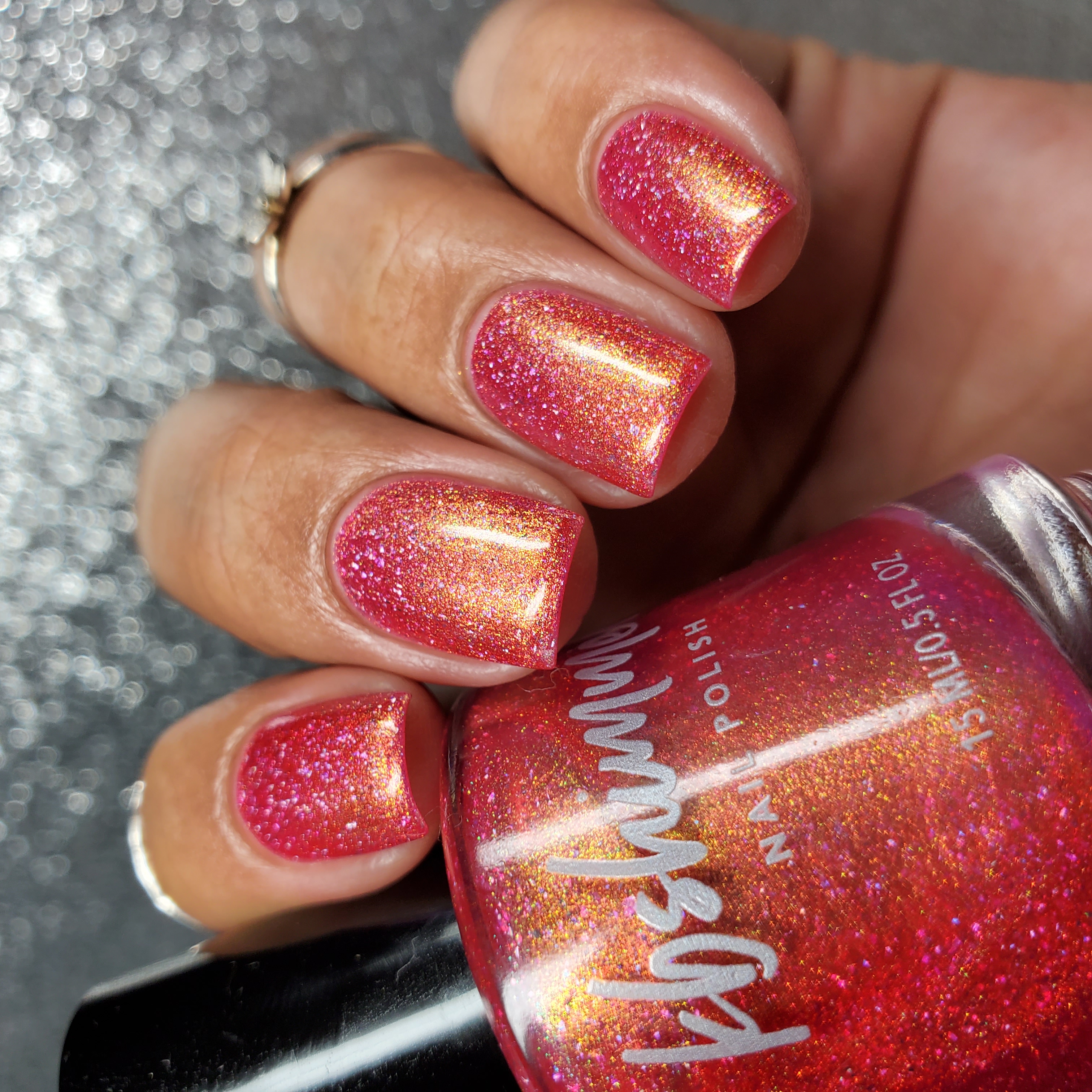 Scrangie: Hard Candy Just Nails Mini Glitter Collection Holiday 2011  Swatches and Review