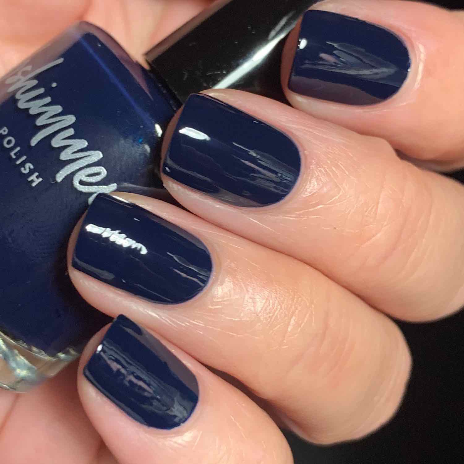 Winter acrylic nail design | Winter nails acrylic, Blue glitter nails, Blue  prom nails