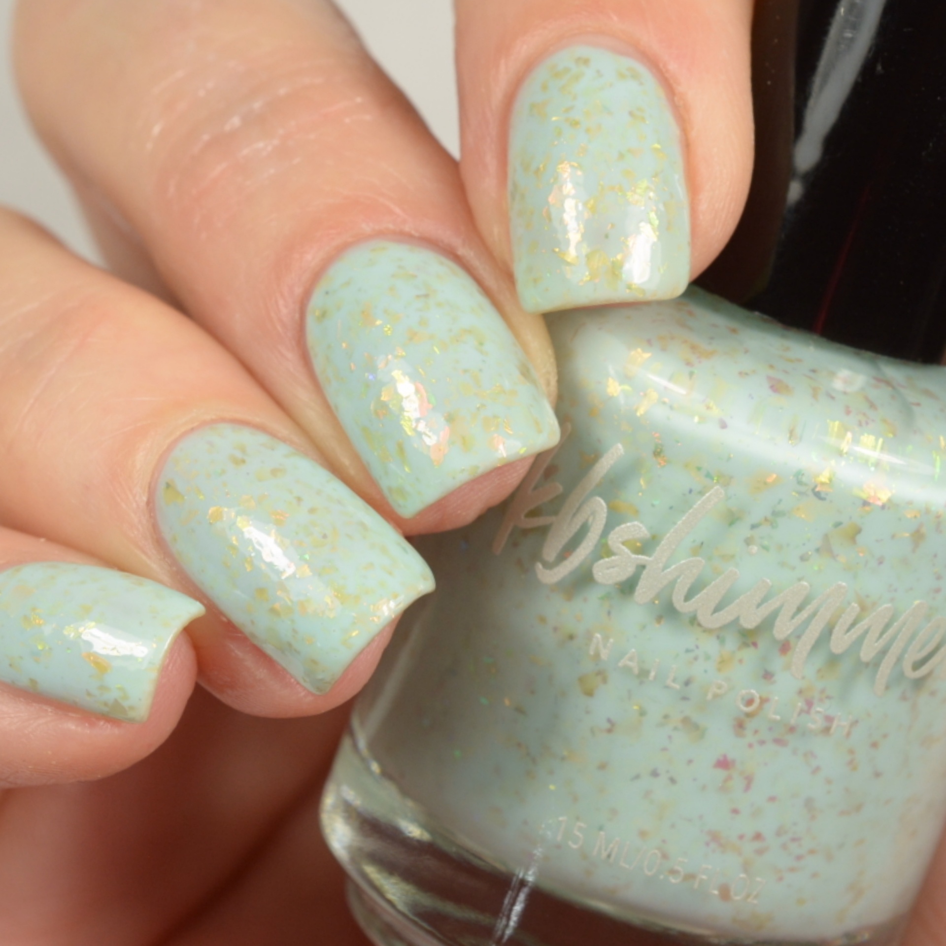 KBShimmer Water Relief Crelly Flakie Nail Polish