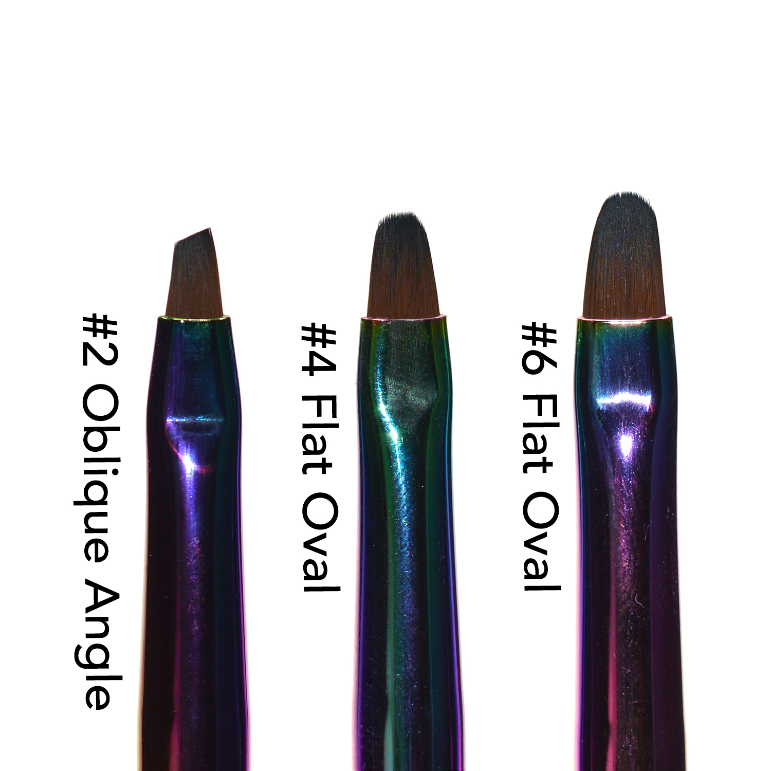 Clean Up Brush - #4 Flat Oval - Image 3
