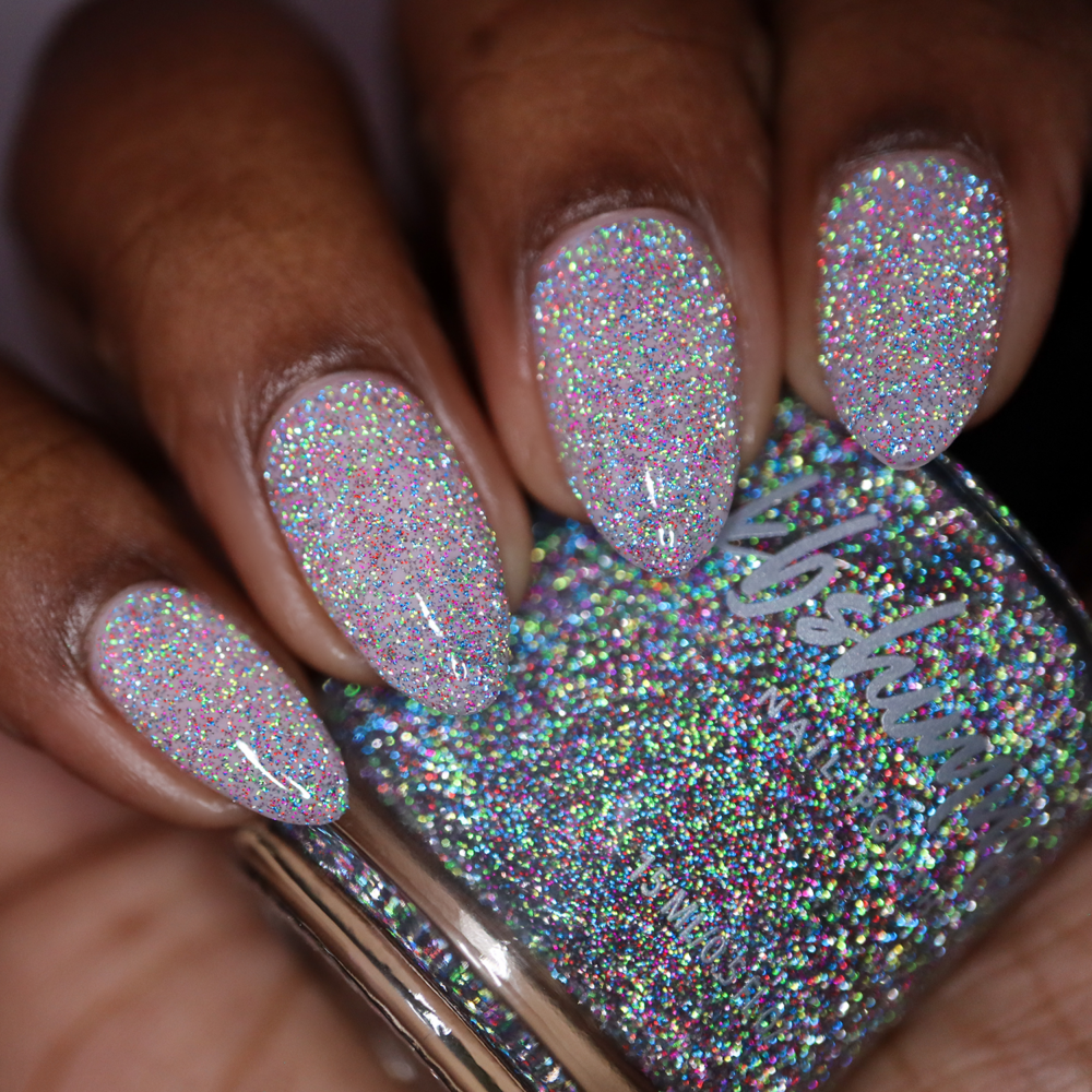 A Real Gem Rainbow Reflective Nail Polish Topper