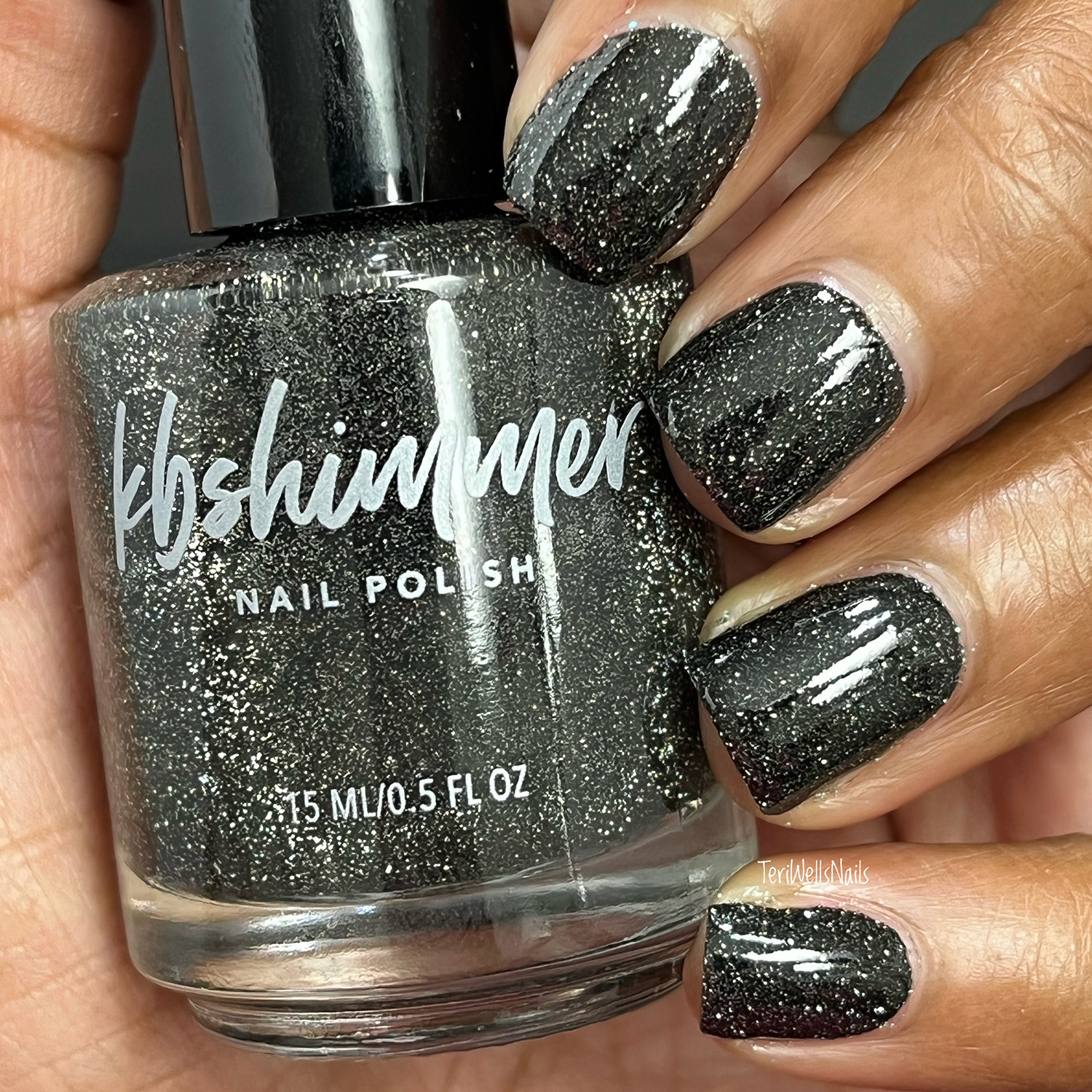 After Midnight Reflective Nail Polish - Image 2
