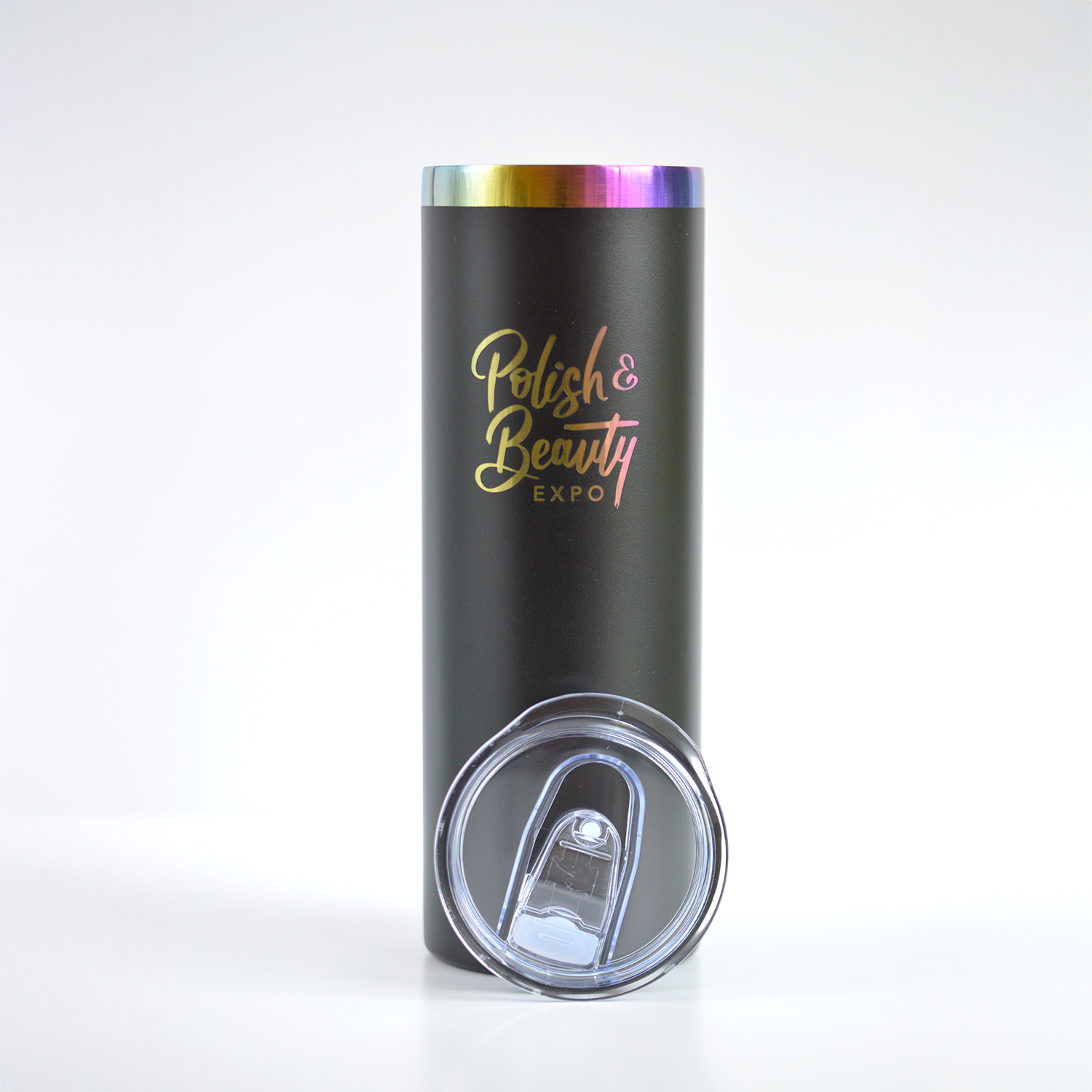 Black 20 Oz Rainbow Tumbler