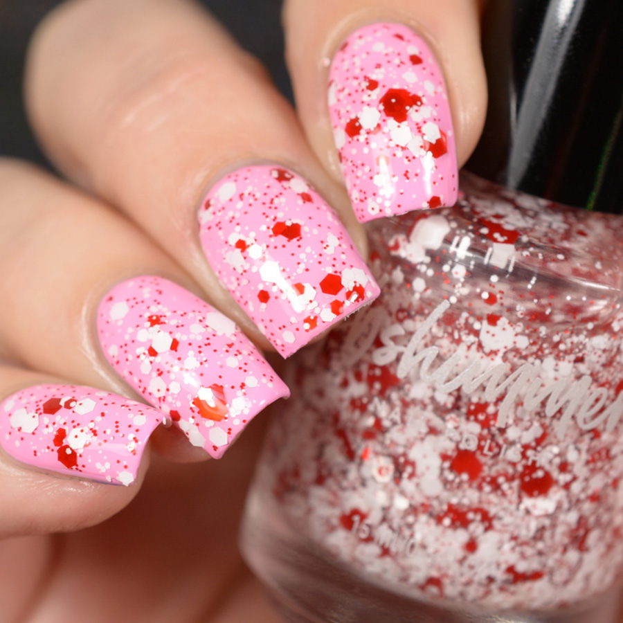 Candy Cane Crush Glitter Polish Topper - Image 6