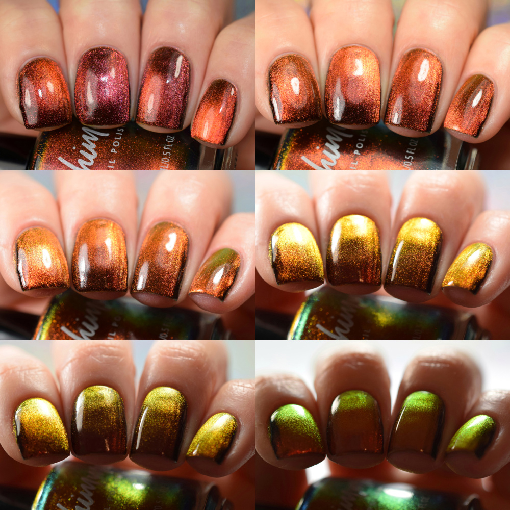 Heated Up Multichrome Magnetic Nail Polish - Image 4