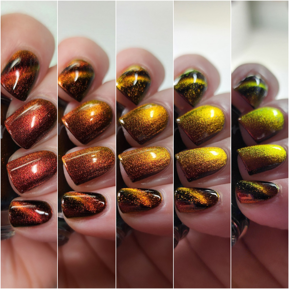 Heated Up Multichrome Magnetic Nail Polish - Image 6