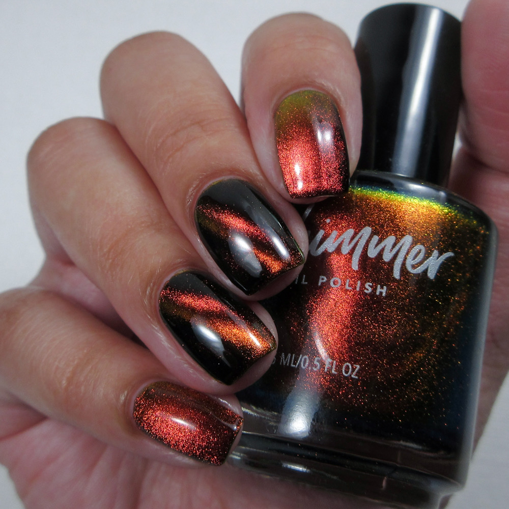 Heated Up Multichrome Magnetic Nail Polish - Image 9