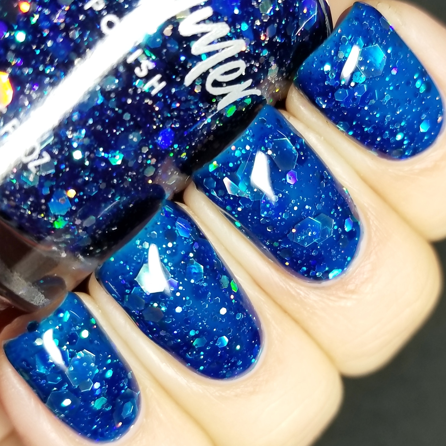 I Got A Crush On Blue Nail Polish - Image 3