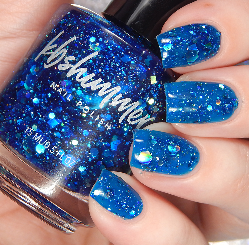 I Got A Crush On Blue Nail Polish - Image 4