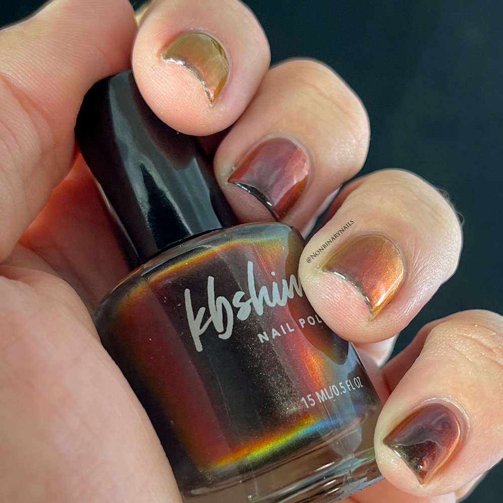 Obsidian Multichrome Nail Polish - Image 15