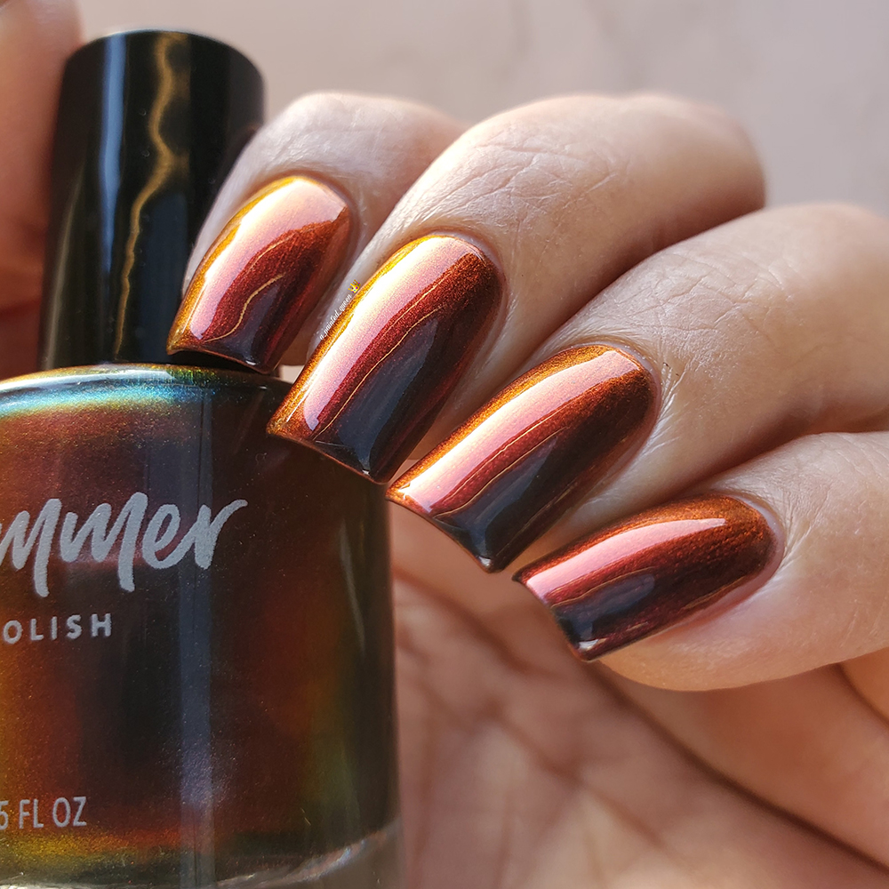 Obsidian Multichrome Nail Polish - Image 19