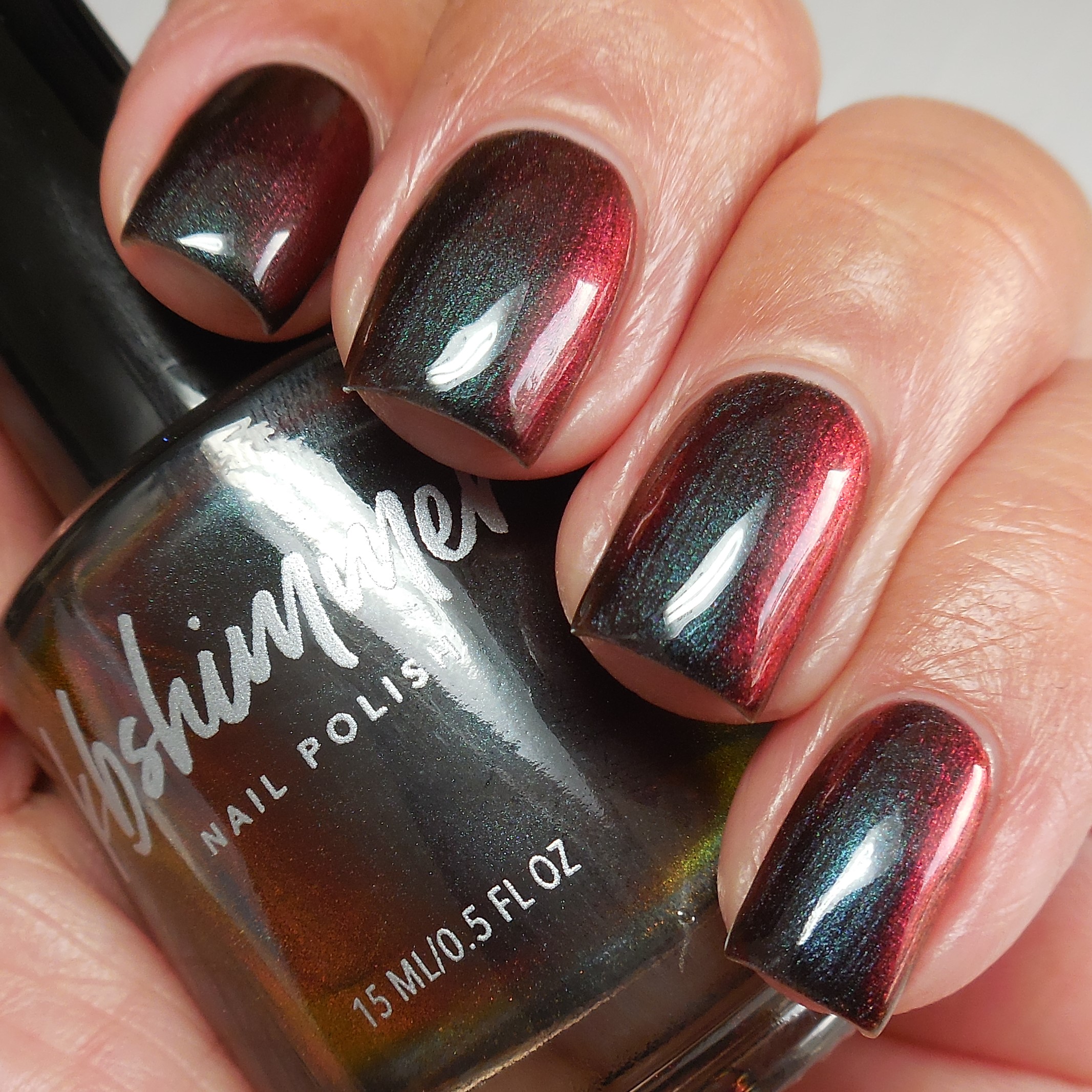 Obsidian Multichrome Nail Polish - Image 5