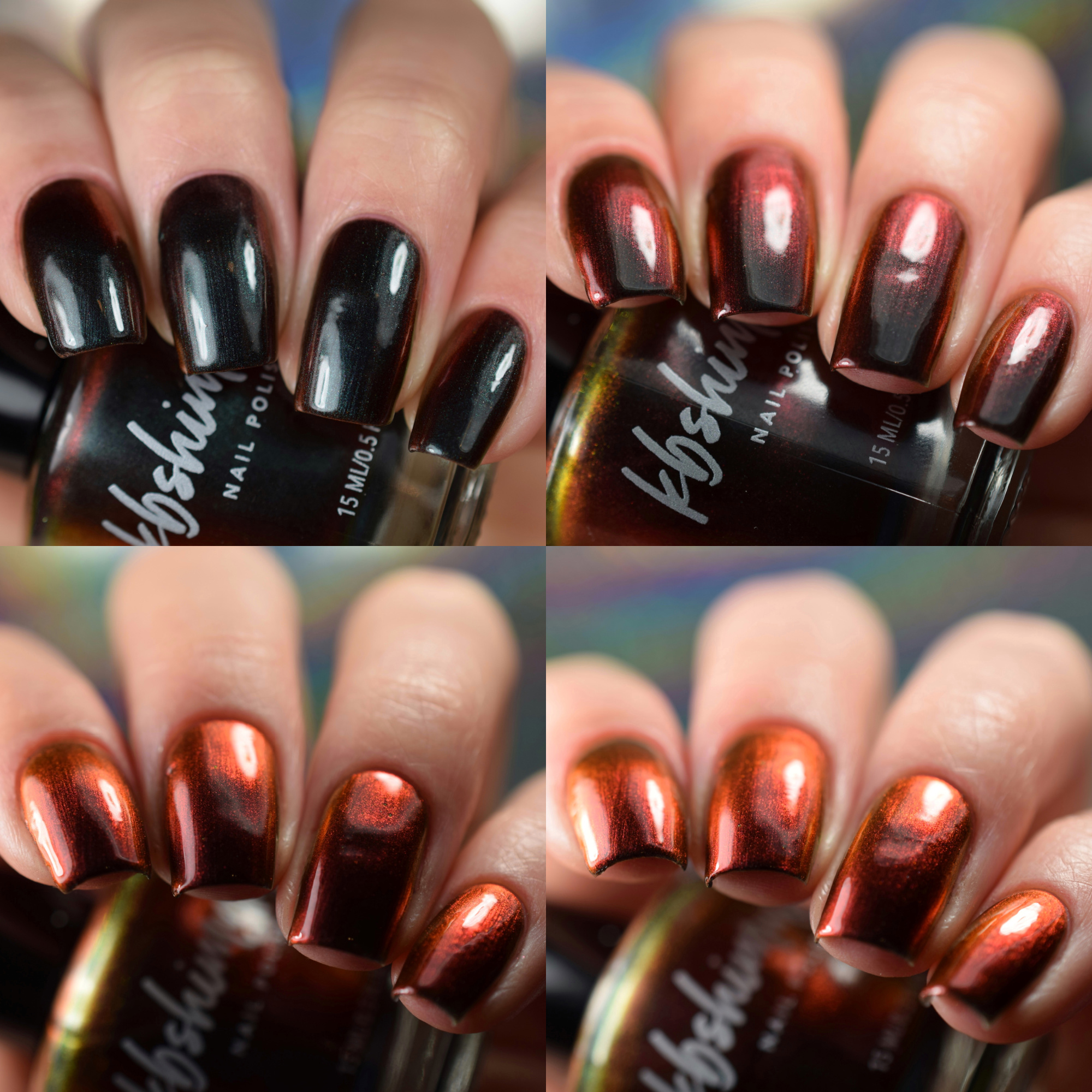 Obsidian Multichrome Nail Polish - Image 6