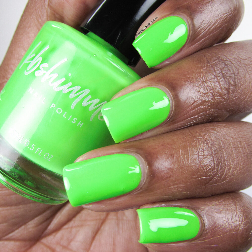 Race Against Slime Nail Polish