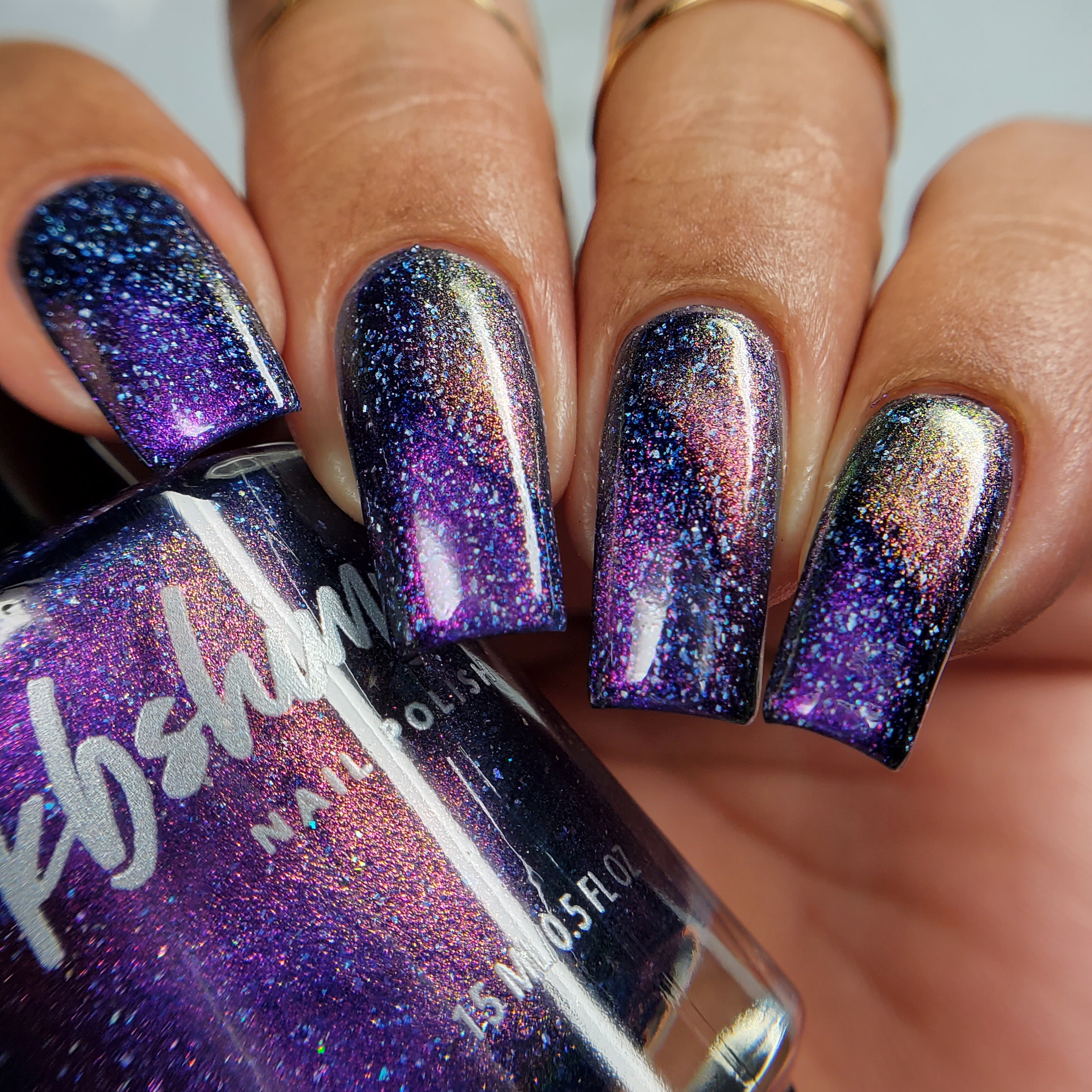 Ready To Throw Down Magnetic Nail Polish - Image 5