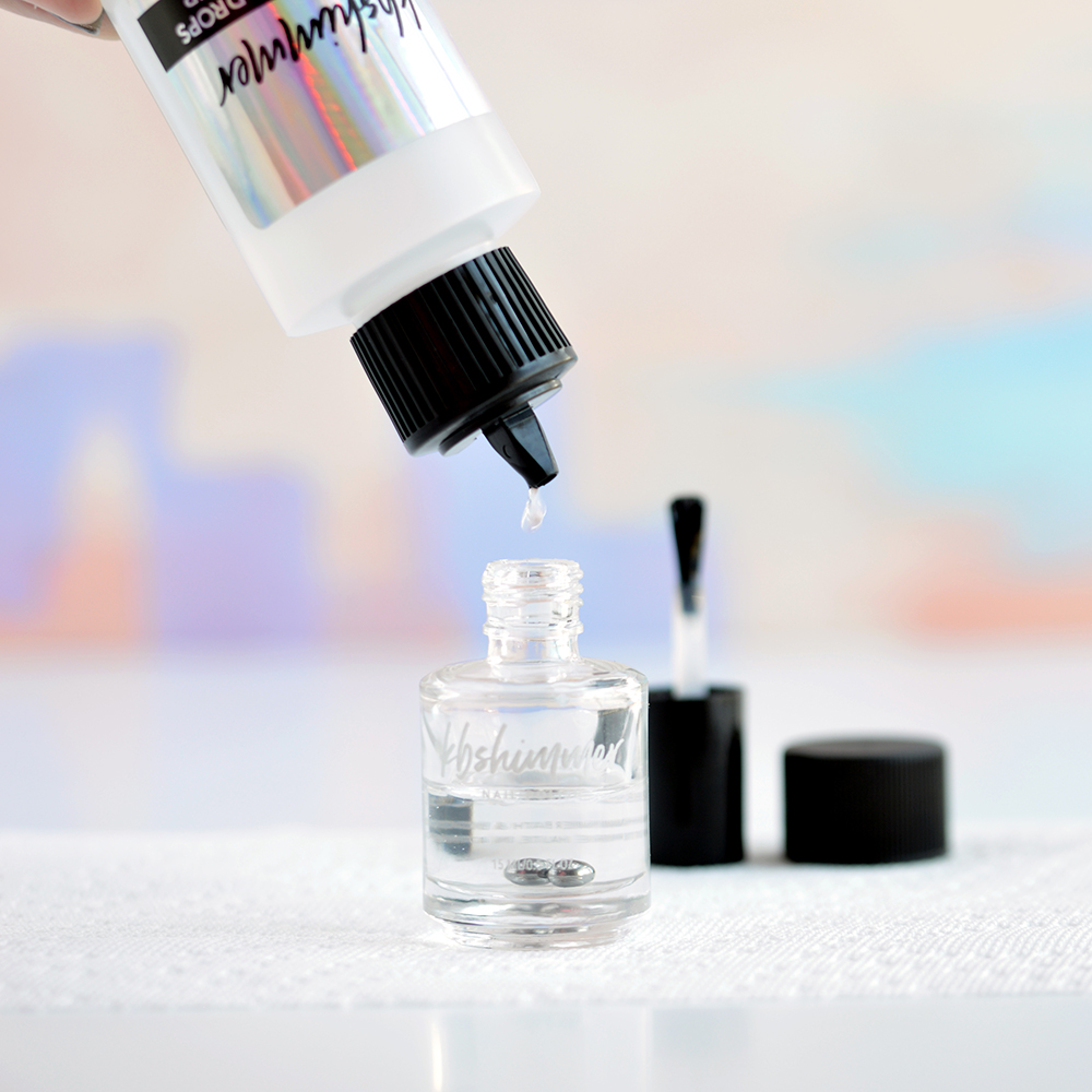 Restoration Drops Polish Thinner 4 oz - NEW Turret Dropper Top!