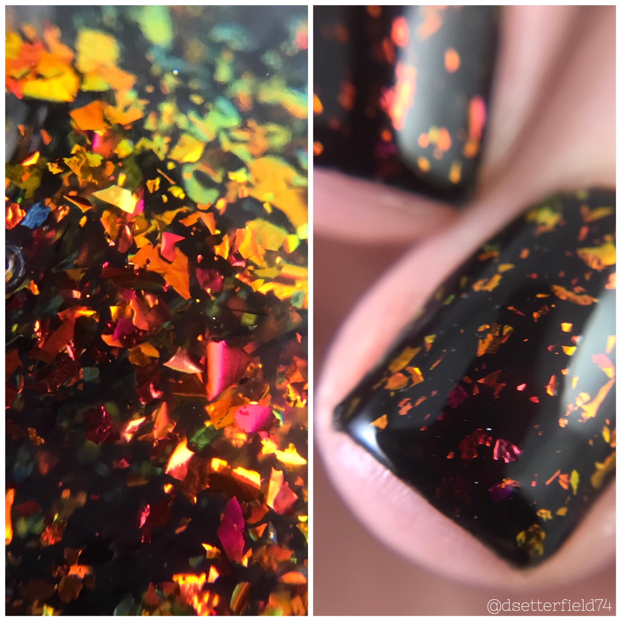 Take It Or Leaf It Multichrome Flake Nail Polish Topper - Image 4