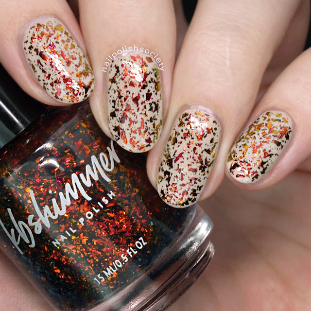 Take It Or Leaf It Multichrome Flake Nail Polish Topper - Image 6