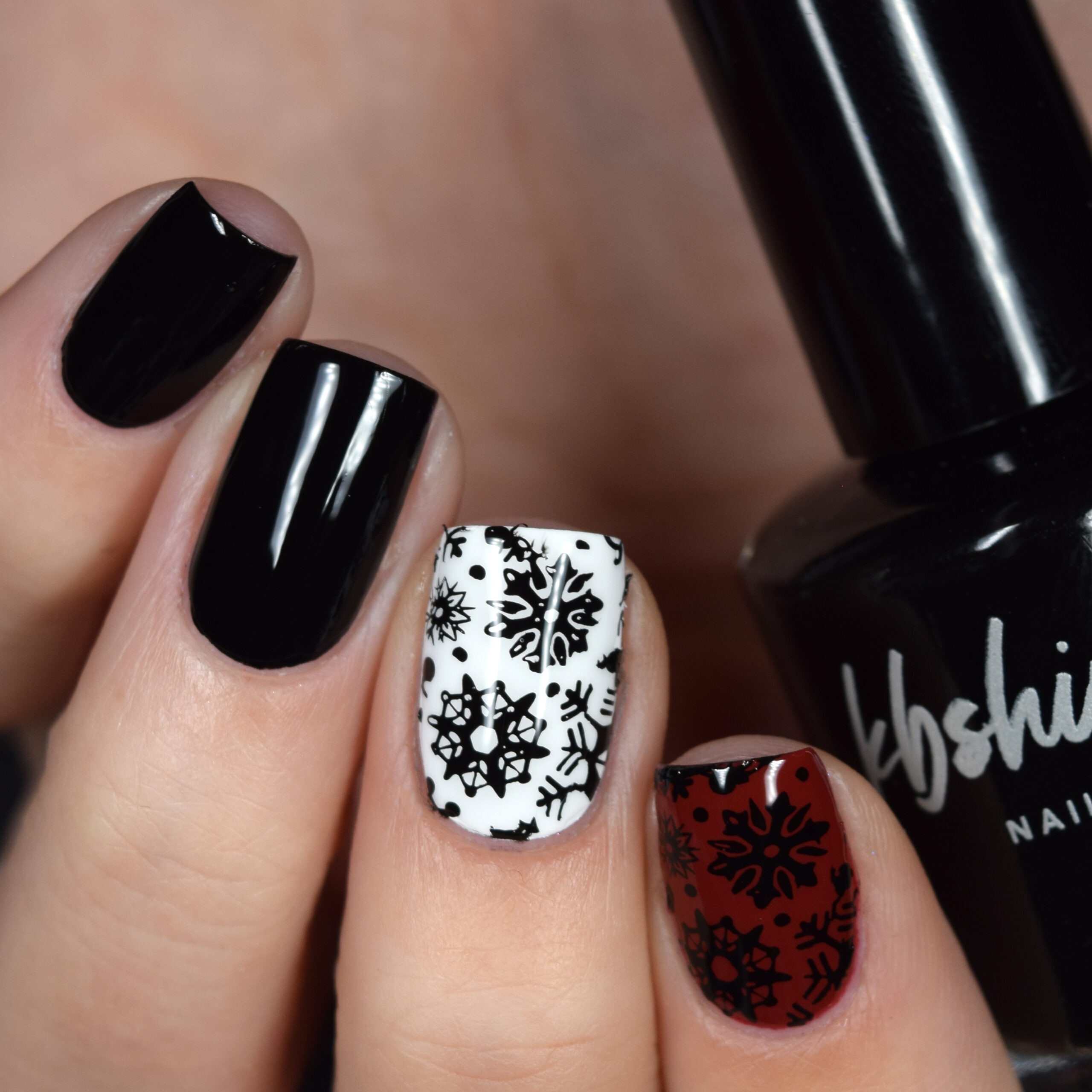 Total Eclipse One Coat Black Nail Polish - Image 4