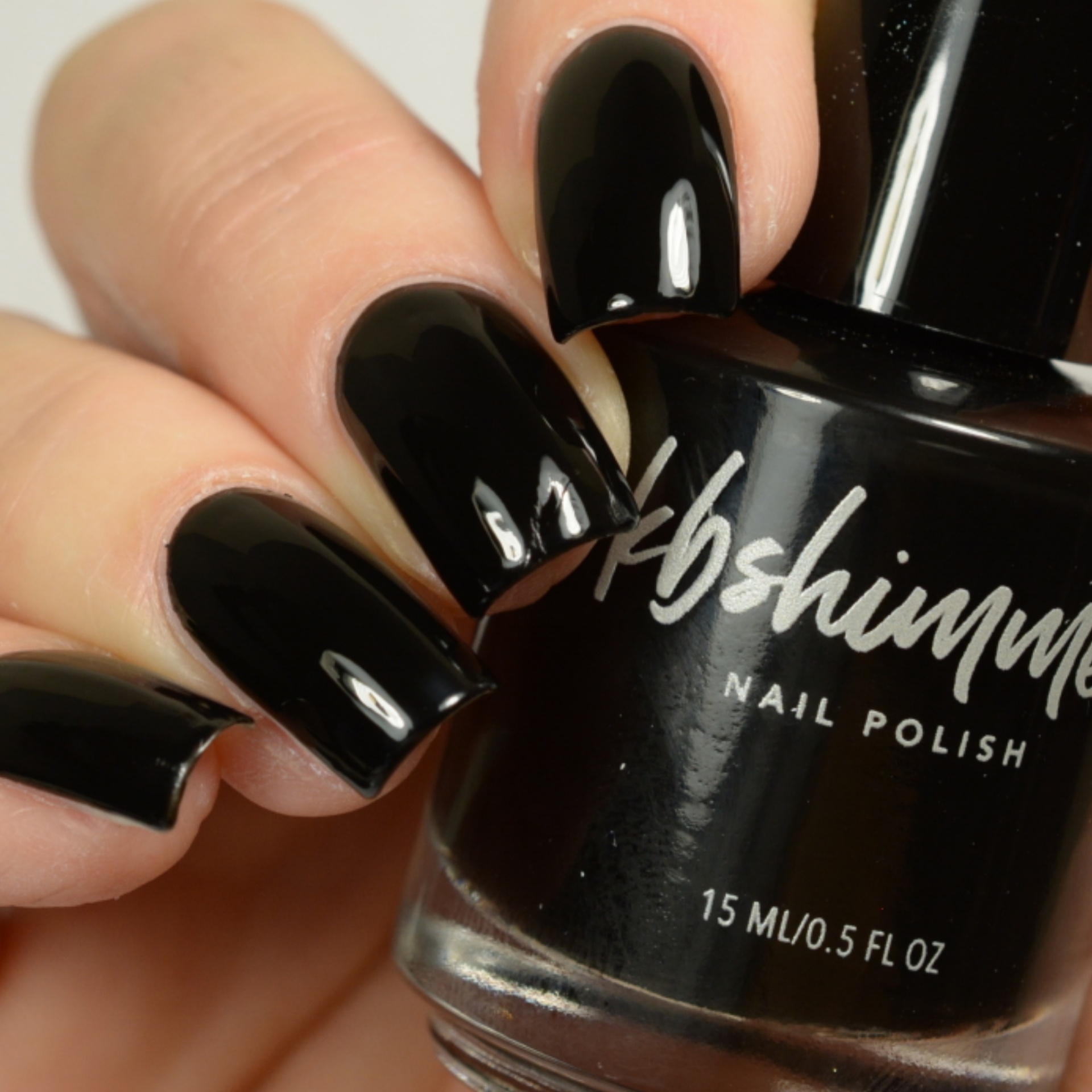 Total Eclipse One Coat Black Nail Polish - Image 9