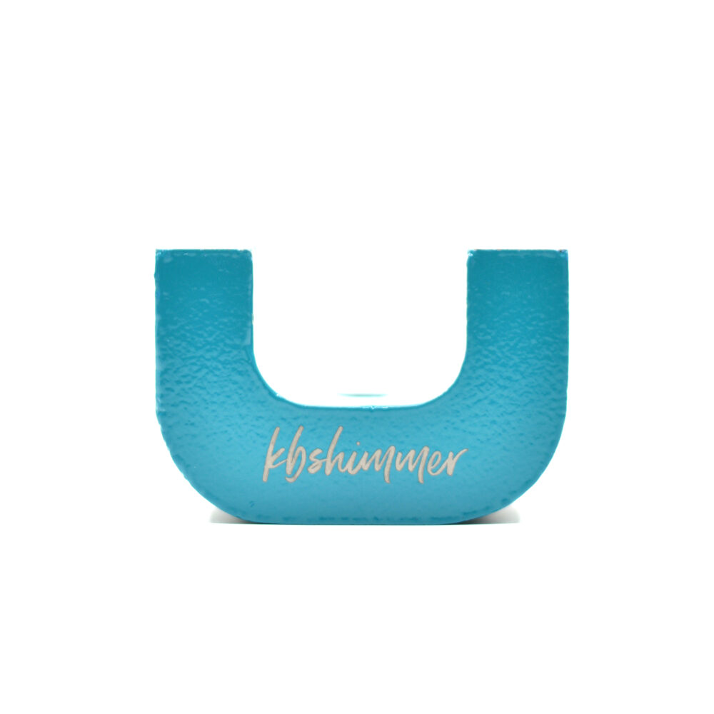 Magnets – Velvet Effect 30 lb. Horseshoe Magnet – Teal – KBShimmer