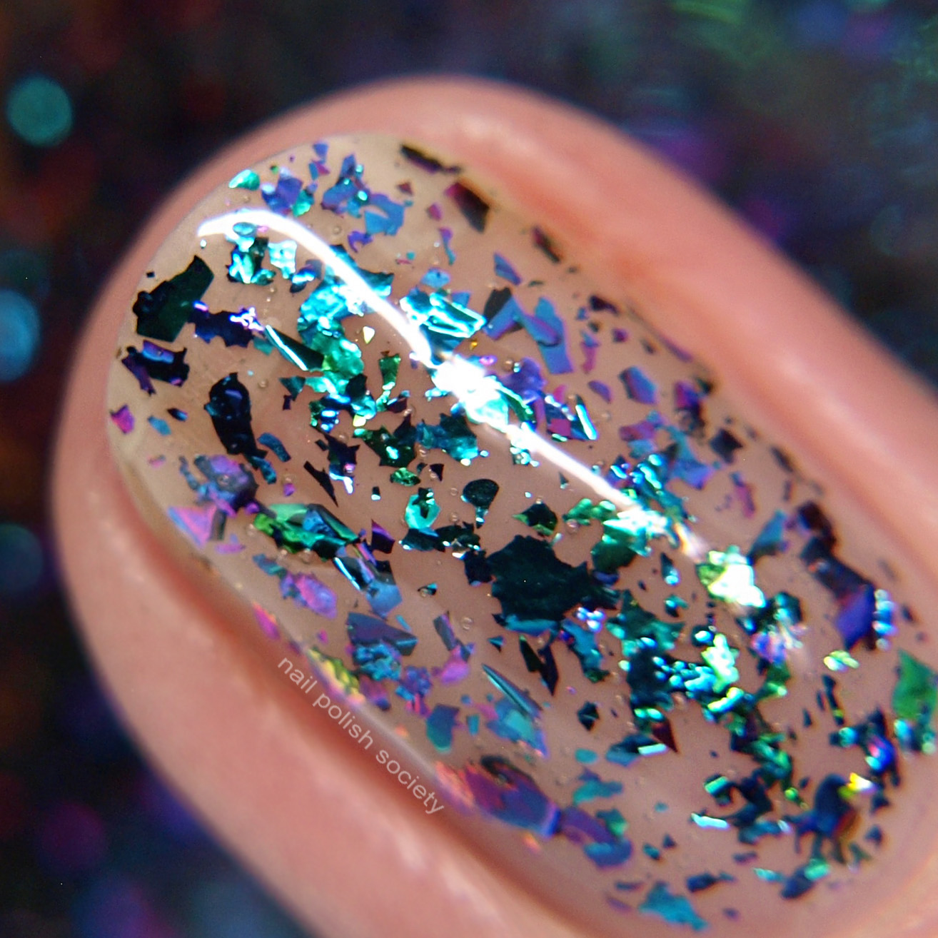 Yes Weekend! Multichrome Flake Nail Polish Topper - Image 16