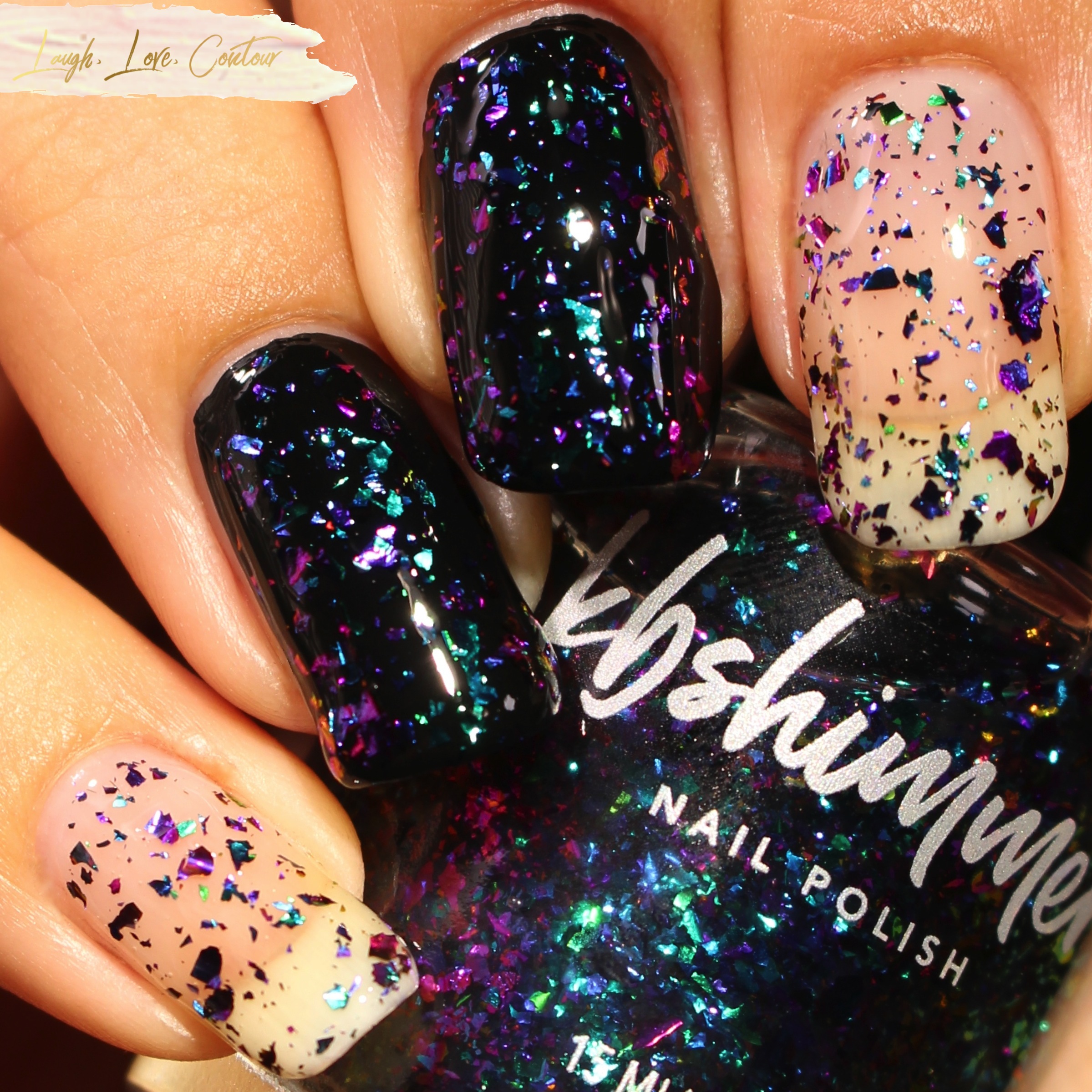 Yes Weekend! Multichrome Flake Nail Polish Topper - Image 9