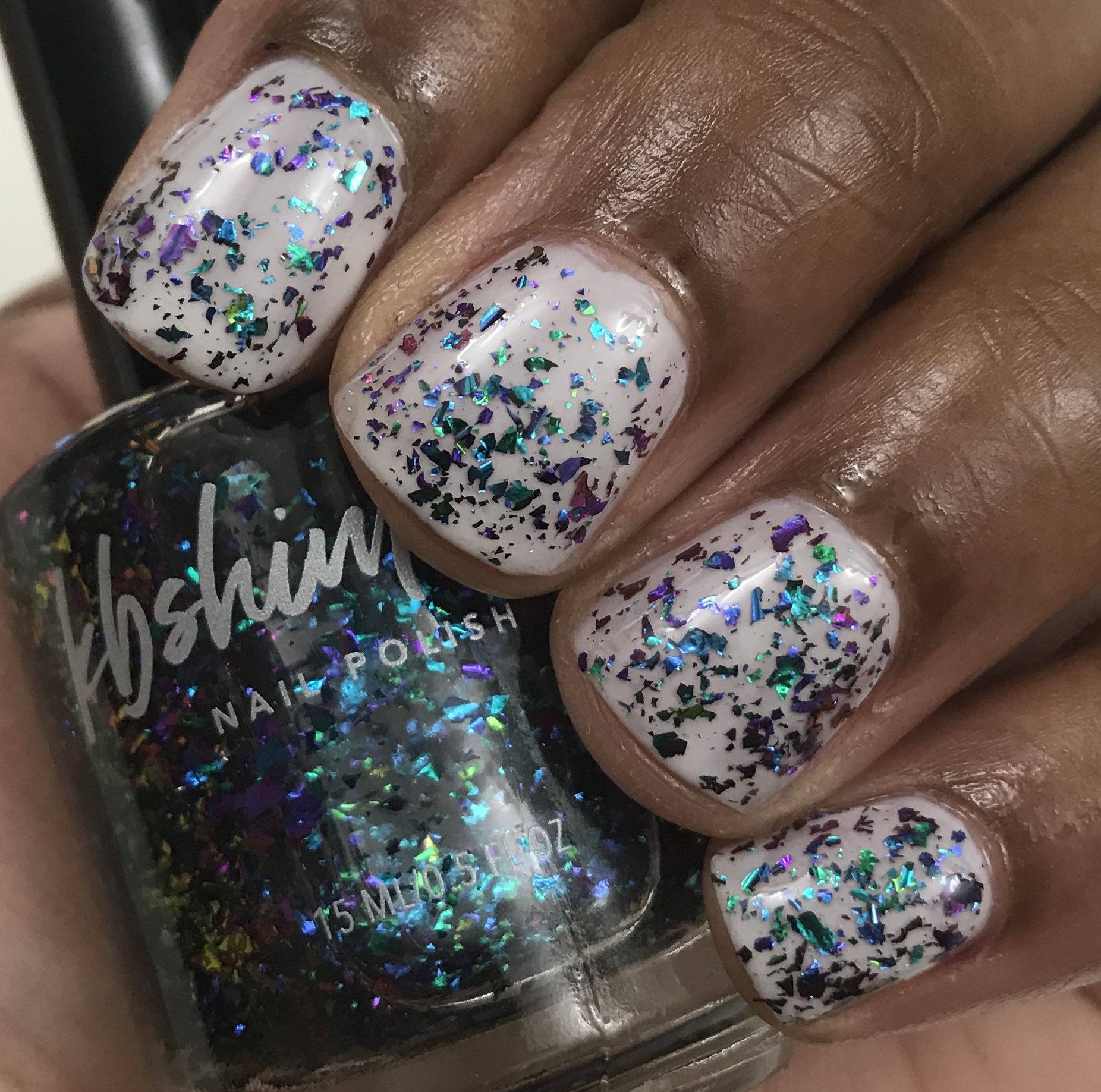 Yes Weekend! Multichrome Flake Nail Polish Topper - Image 11