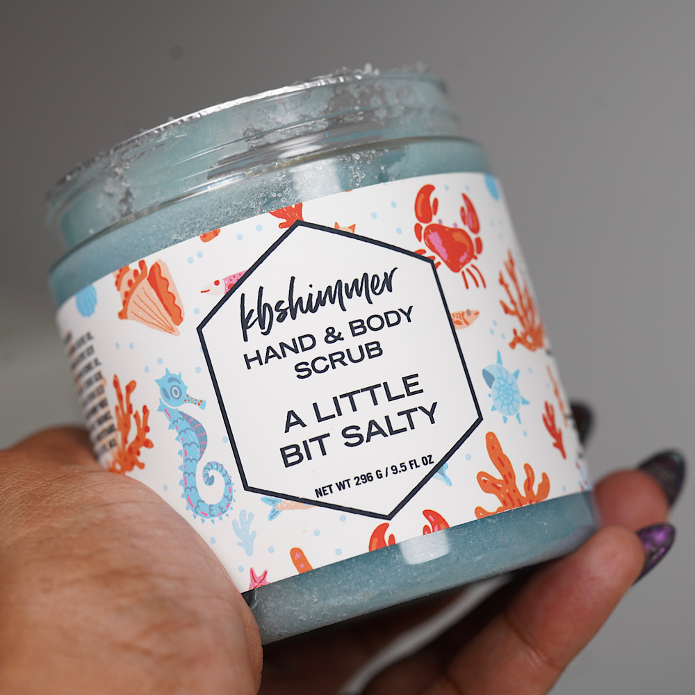 Hand & Body Scrub - Feeling A Little Salty - Image 5