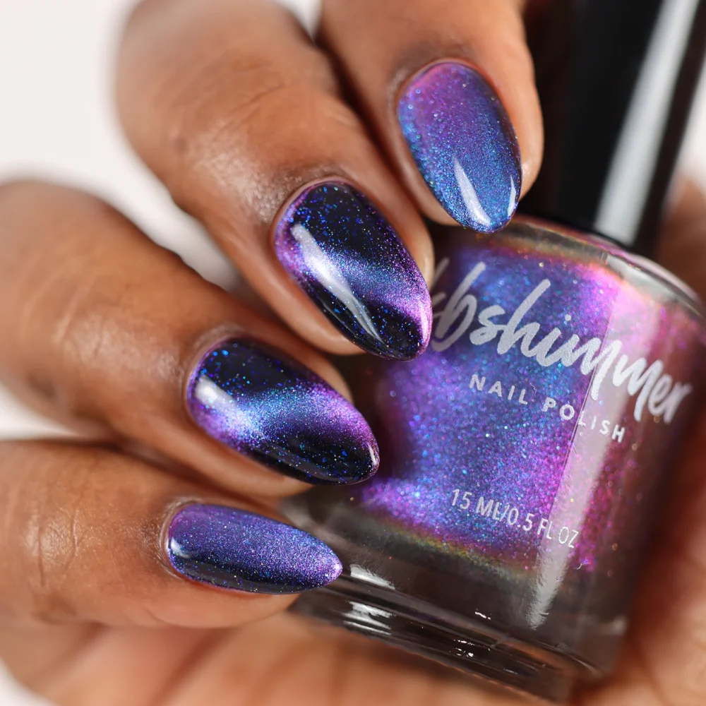 I’m Spiraling Multichrome Magnetic Nail Polish