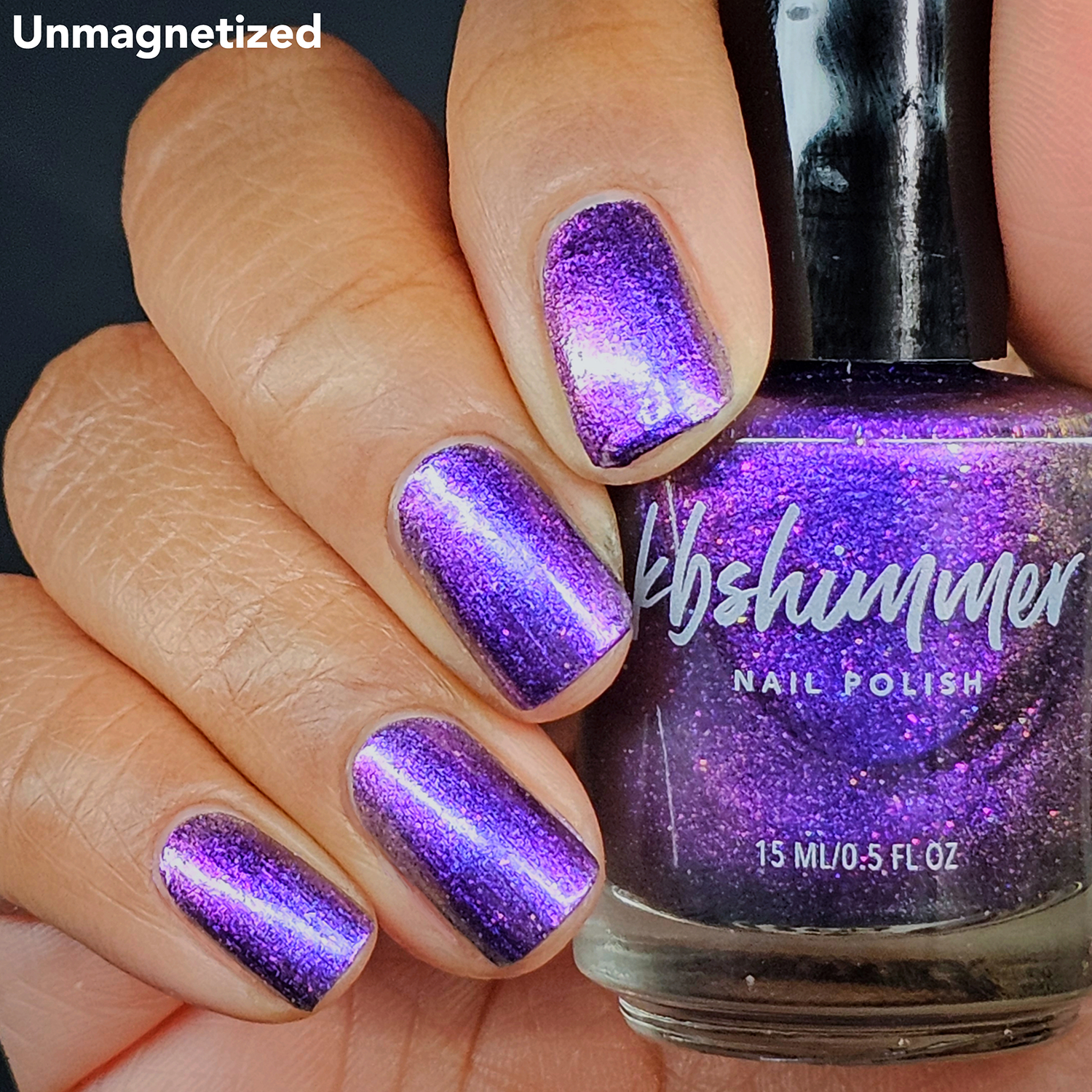 Nebula-ous Plans Multichrome Magnetic Nail Polish - Image 10