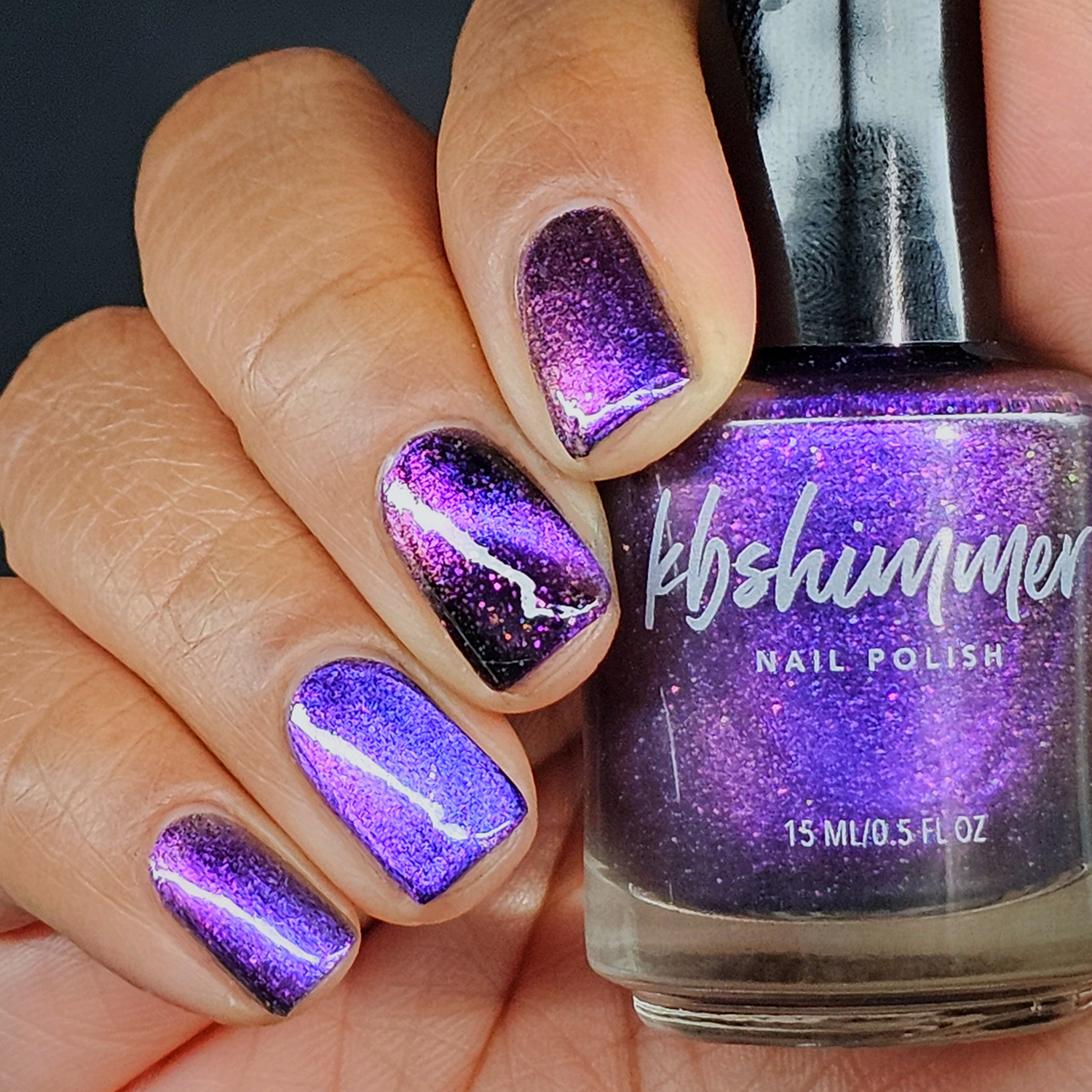 Nebula-ous Plans Multichrome Magnetic Nail Polish - Image 11