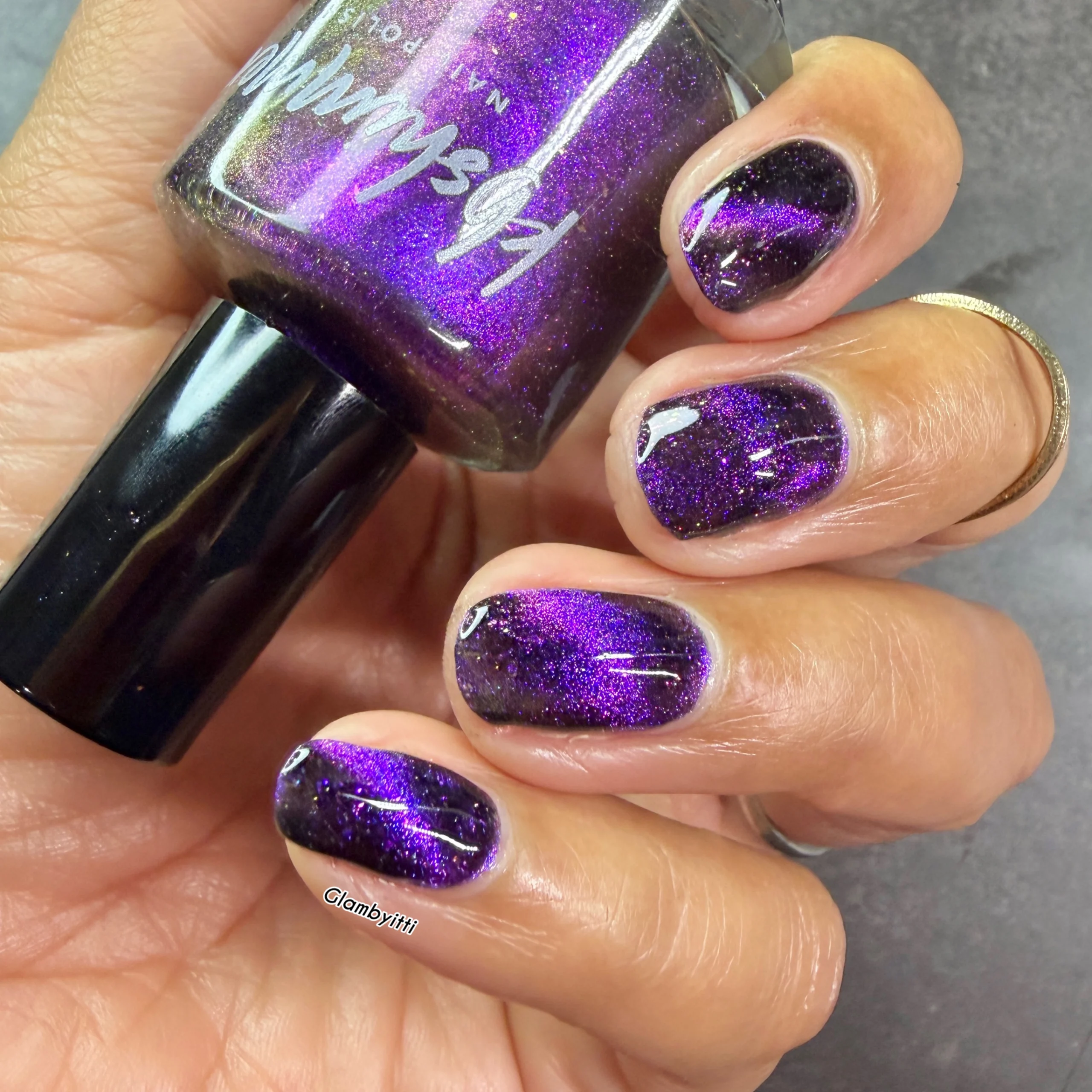 Nebula-ous Plans Multichrome Magnetic Nail Polish - Image 12