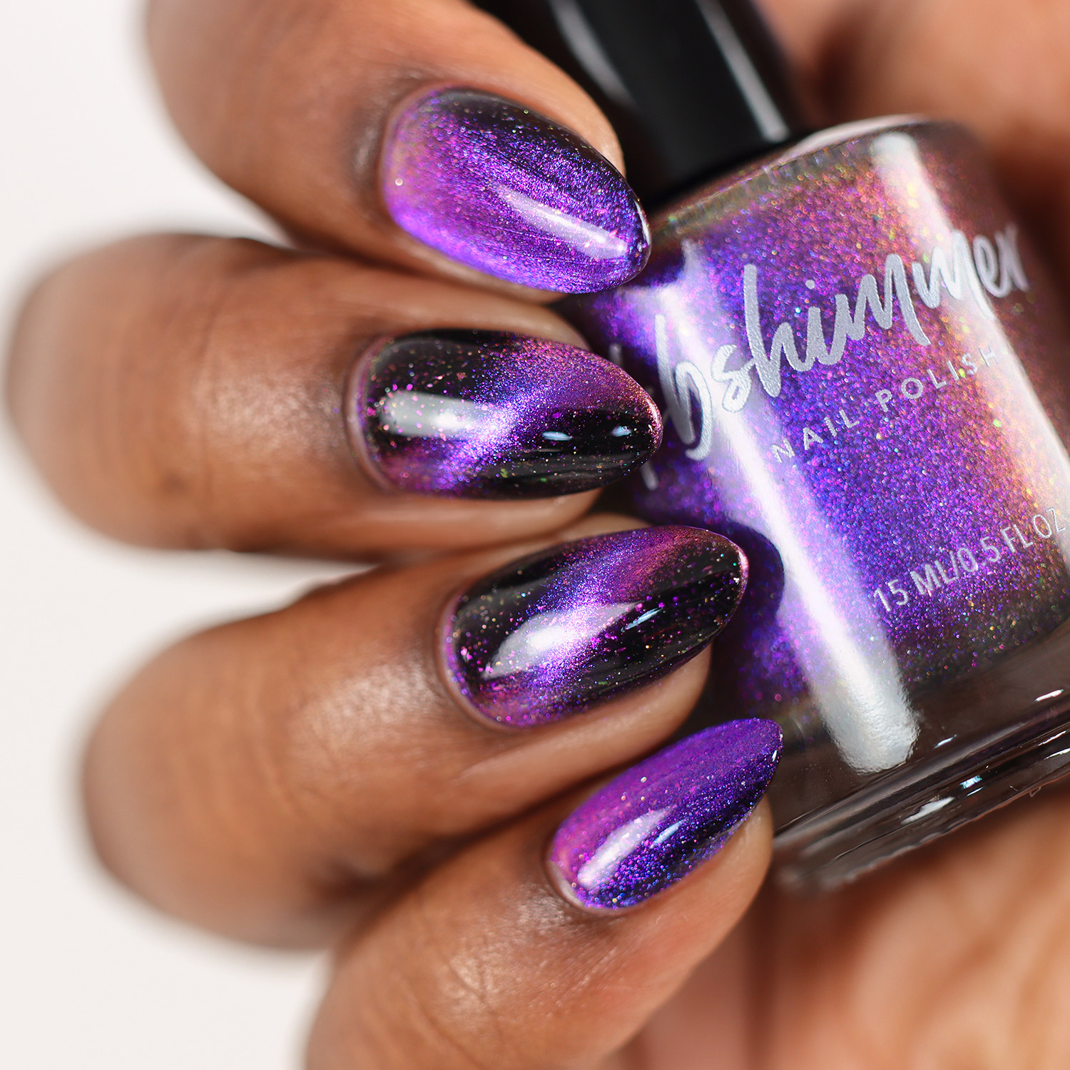 Nebula-ous Plans Multichrome Magnetic Nail Polish - Image 4