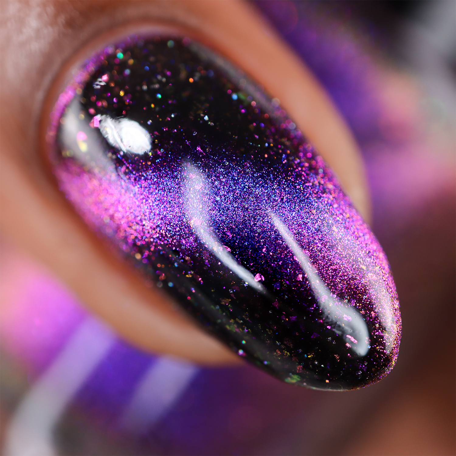 Nebula-ous Plans Multichrome Magnetic Nail Polish - Image 5