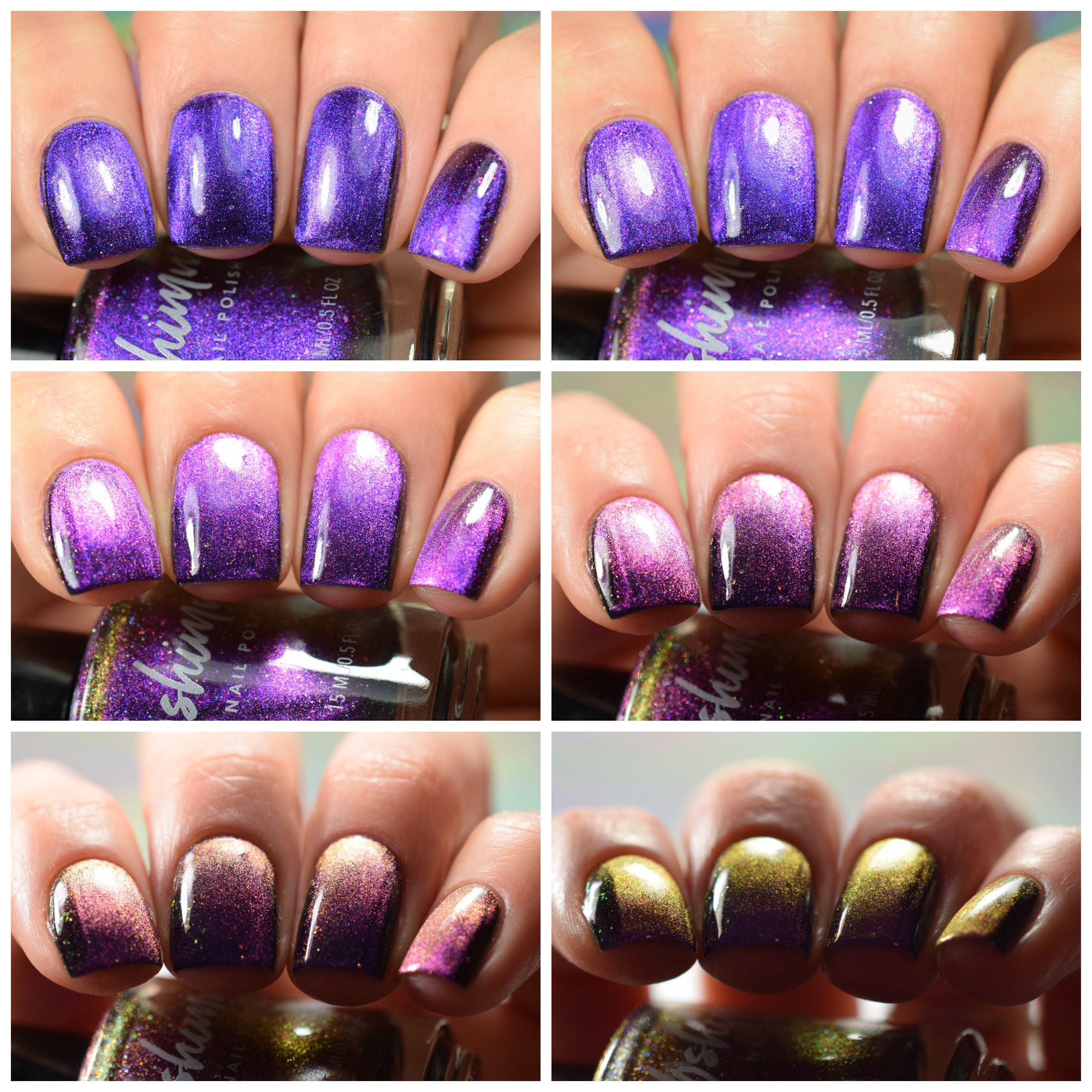 Nebula-ous Plans Multichrome Magnetic Nail Polish - Image 6