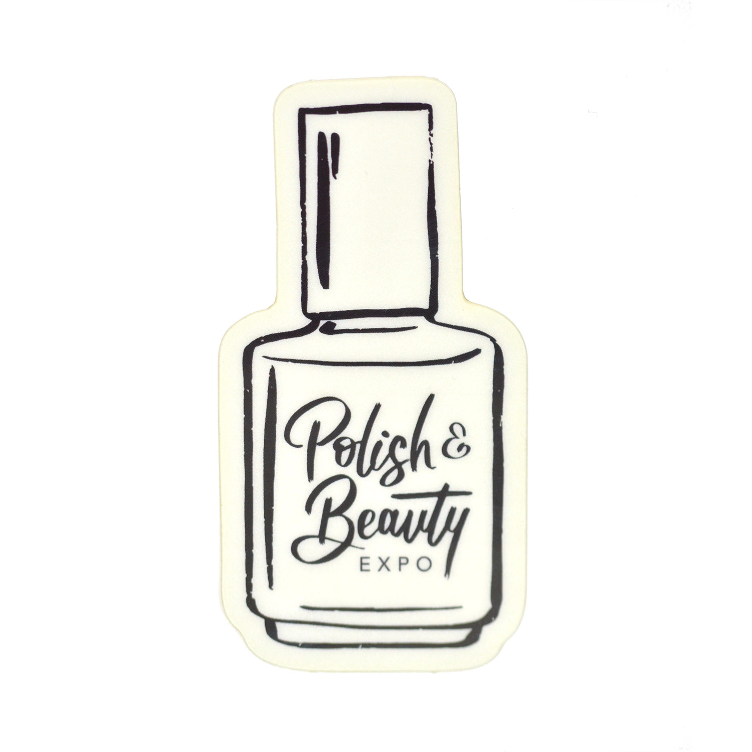 Polish & Beauty Expo Glow-In-The-Dark Sticker - Image 2