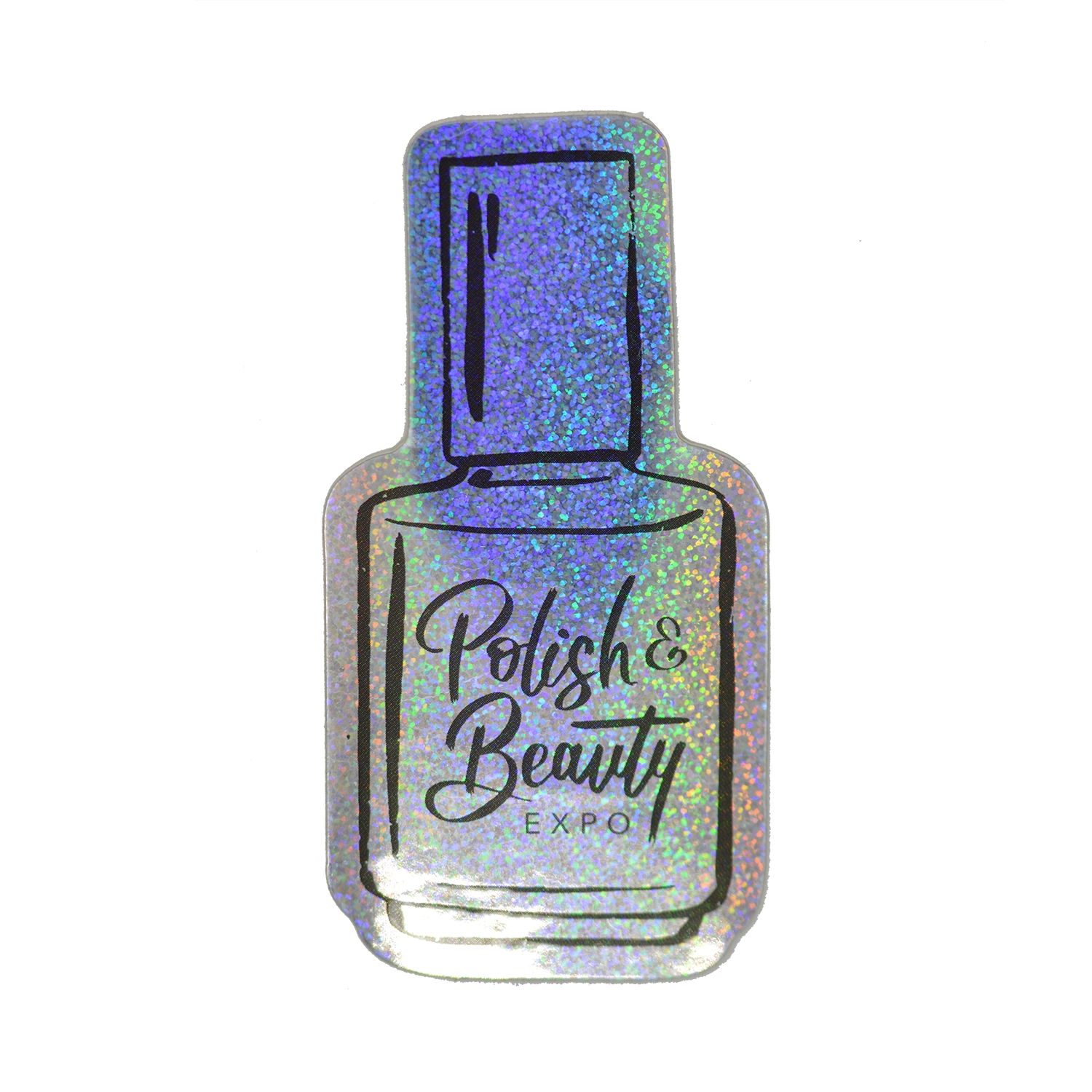 Polish & Beauty Expo Holographic Dot Sticker